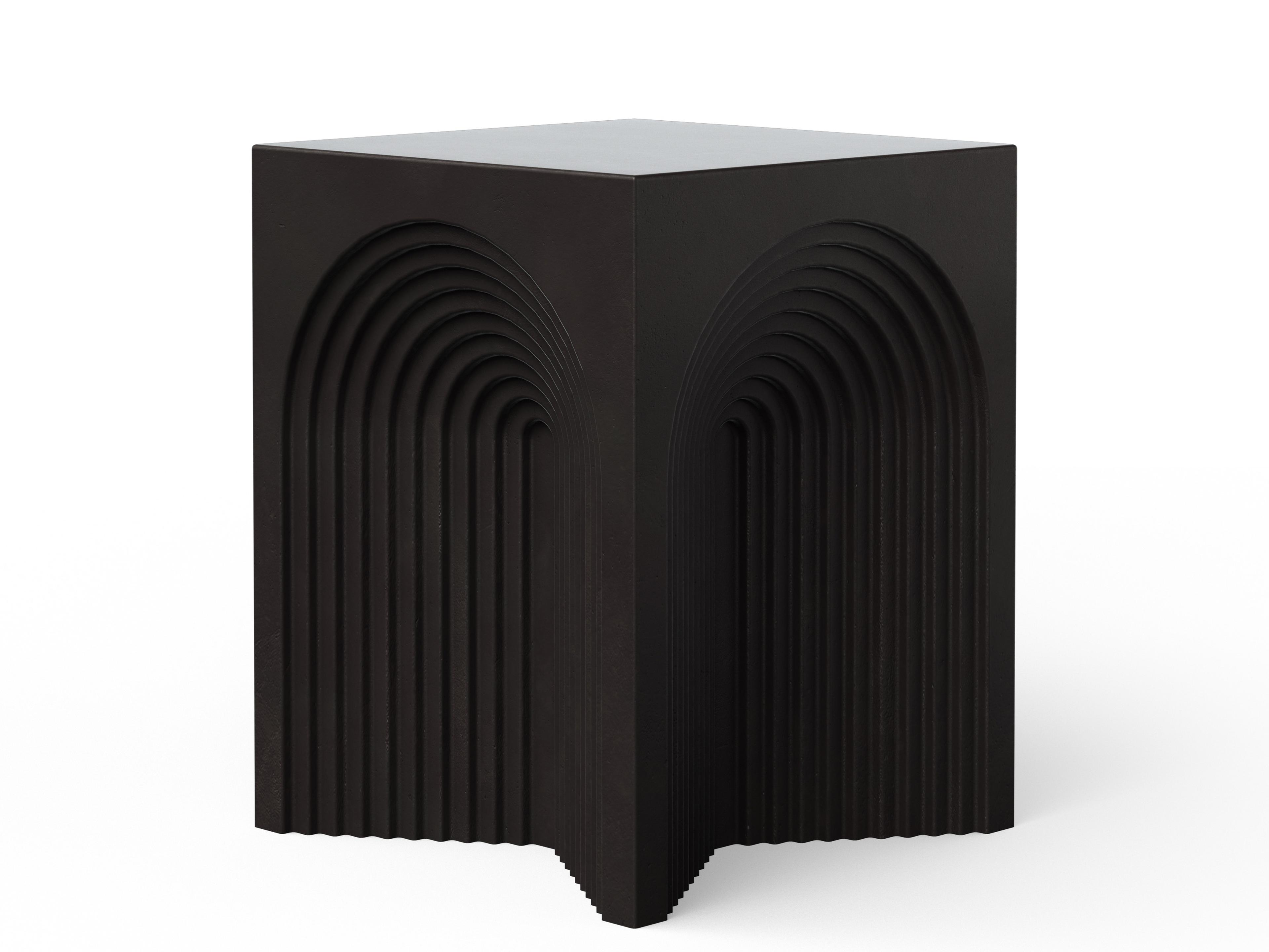 Urbia Outdoor Mixx Lava Concrete Bar Stool