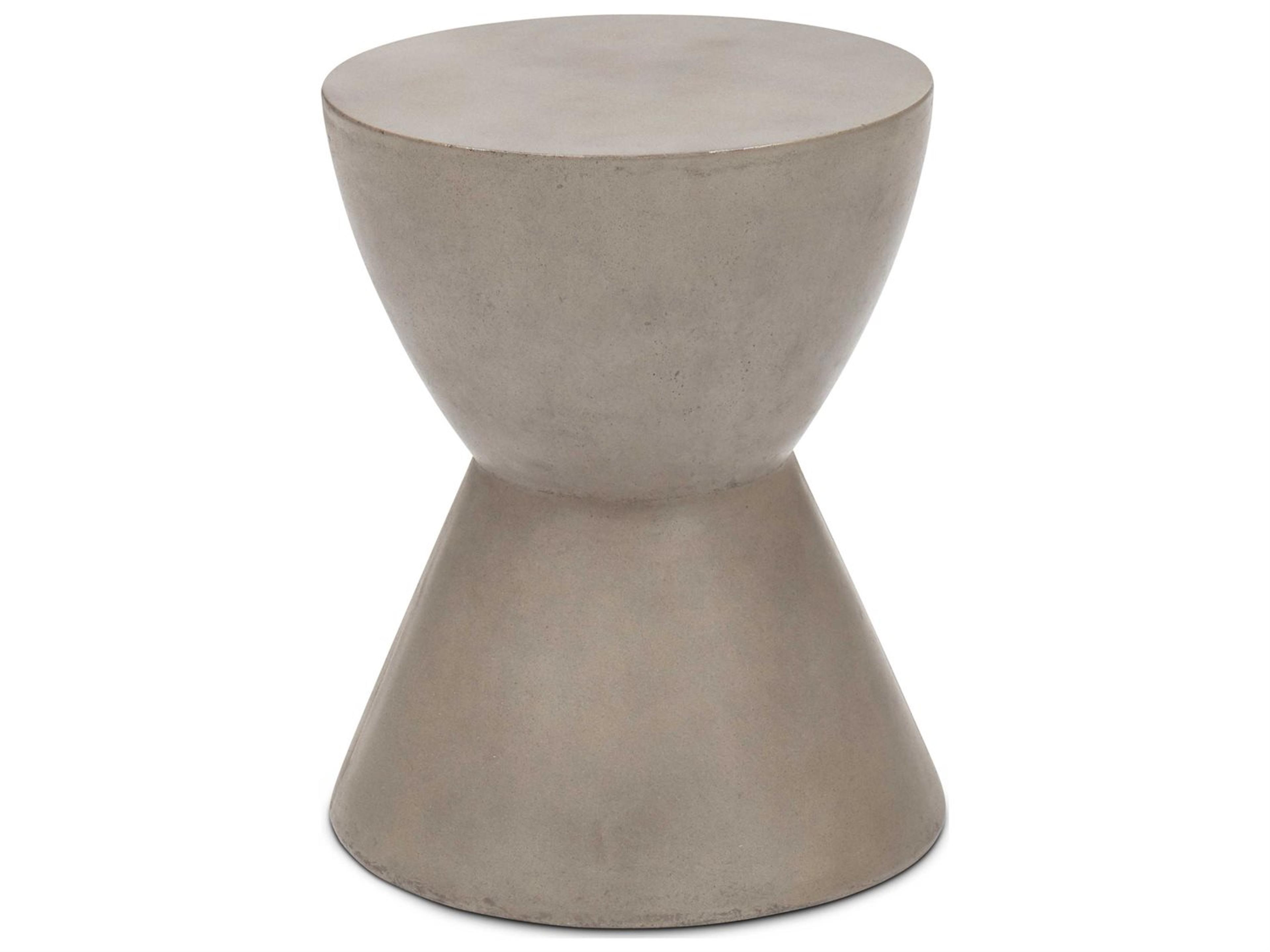 Urbia Outdoor Dark Grey Concrete Bar Stool