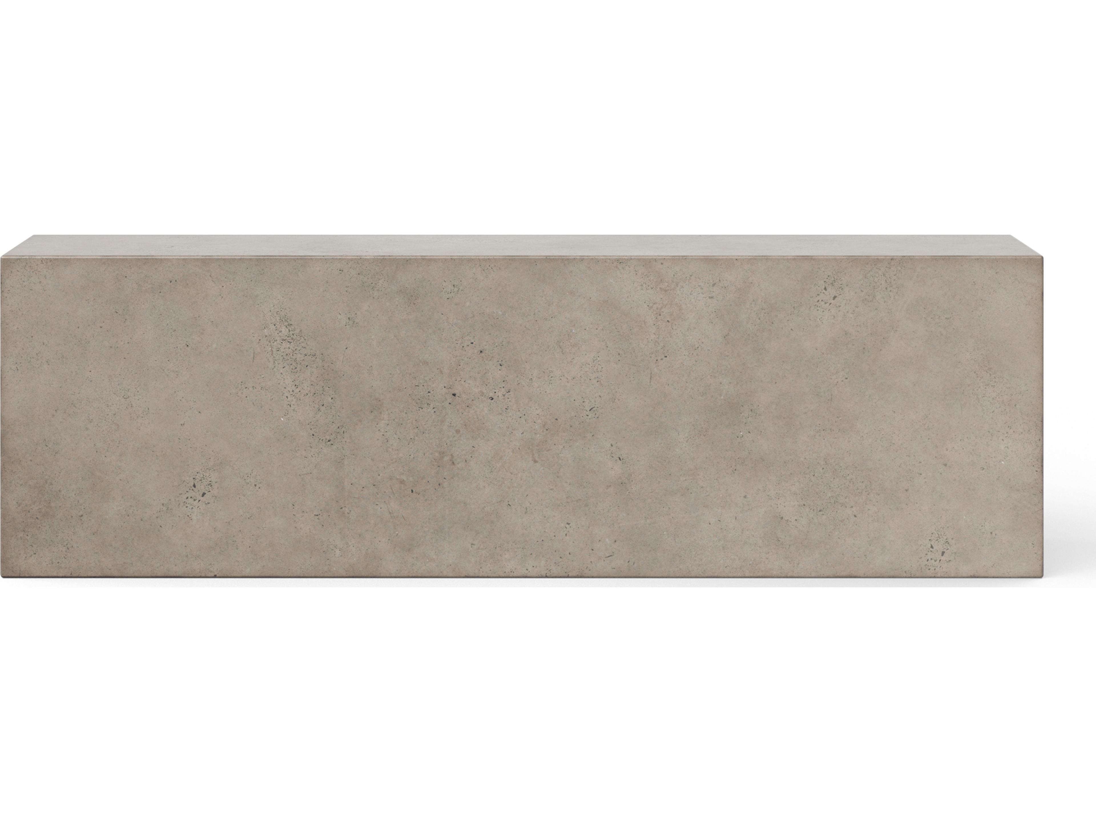 Urbia Outdoor Mixx Dark Grey Concrete Bench