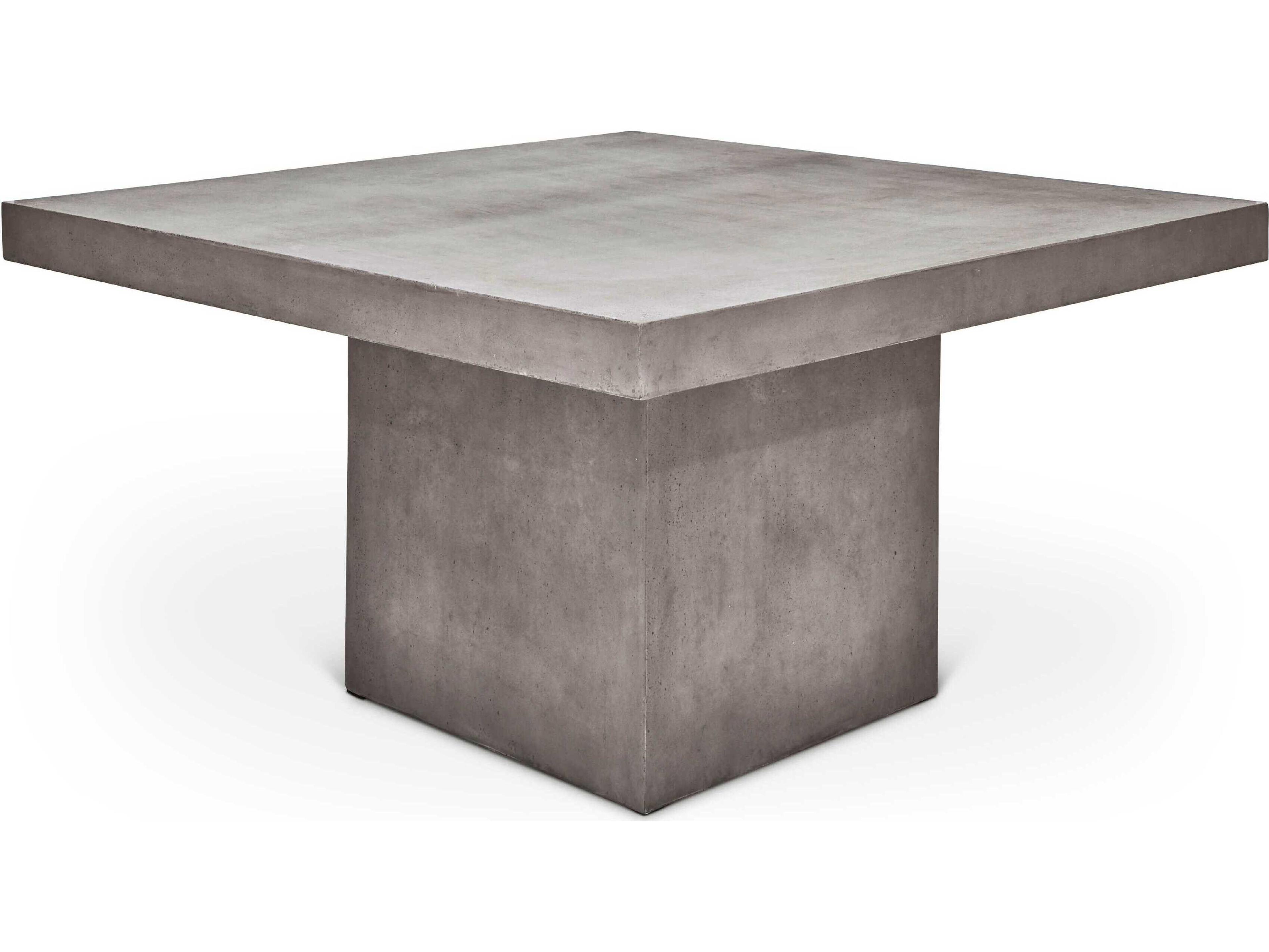 Urbia Outdoor Mixx Una Dark Grey Concrete Square Counter Table