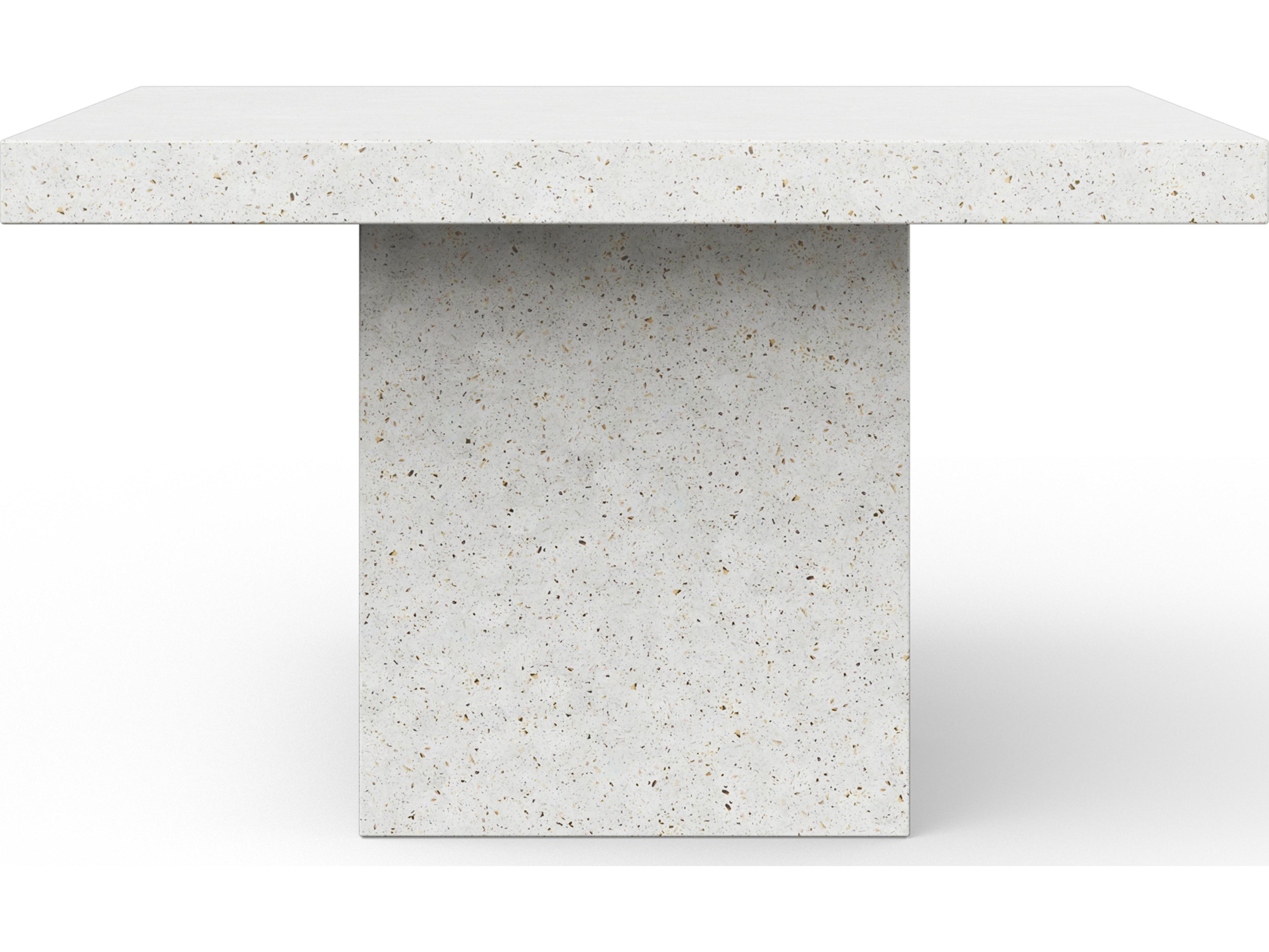 Urbia Outdoor Mixx Ivory Terrazzo Concrete Square Counter Table