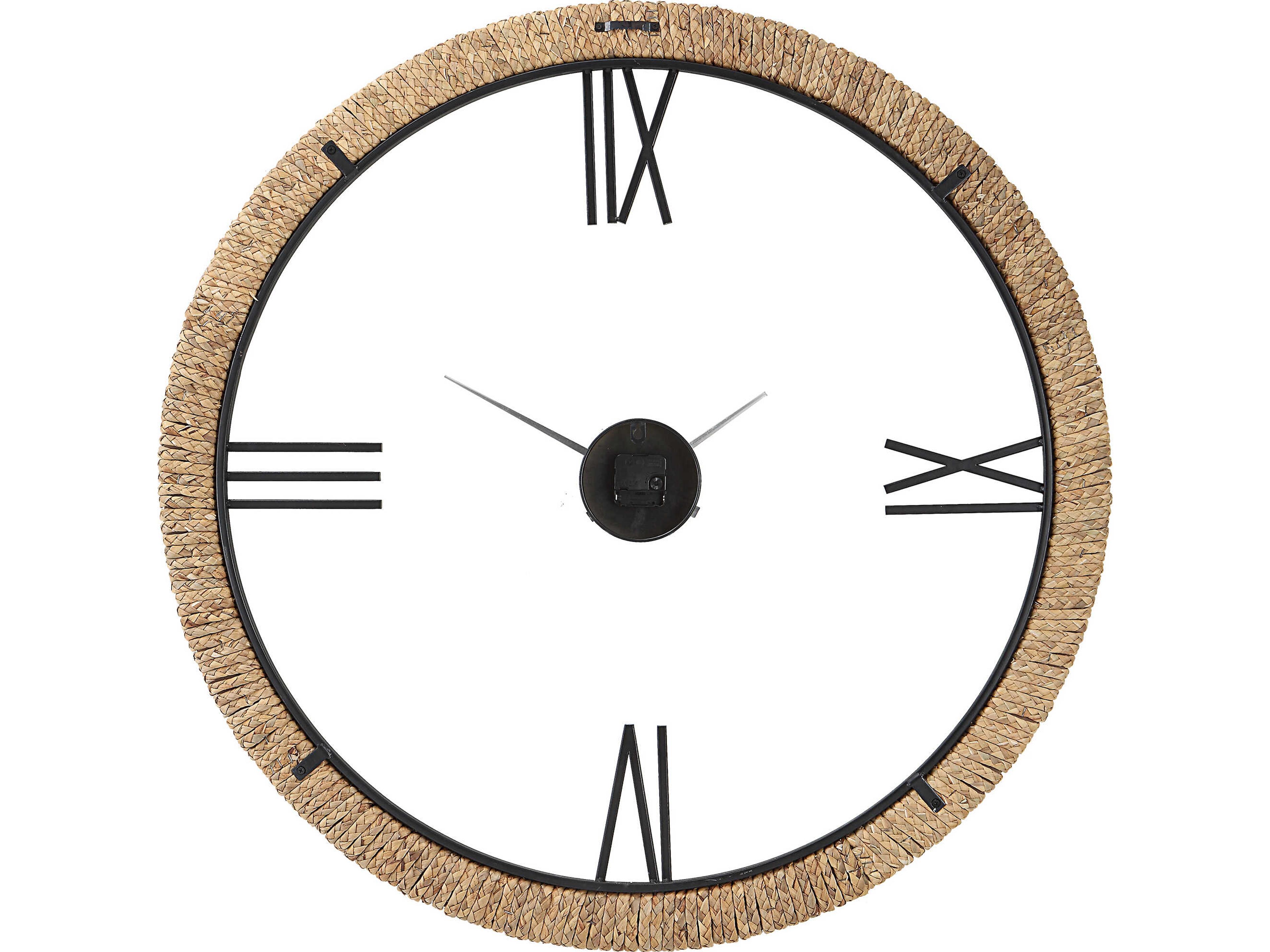 Uttermost Montecito Coastal Modern Wall Clock