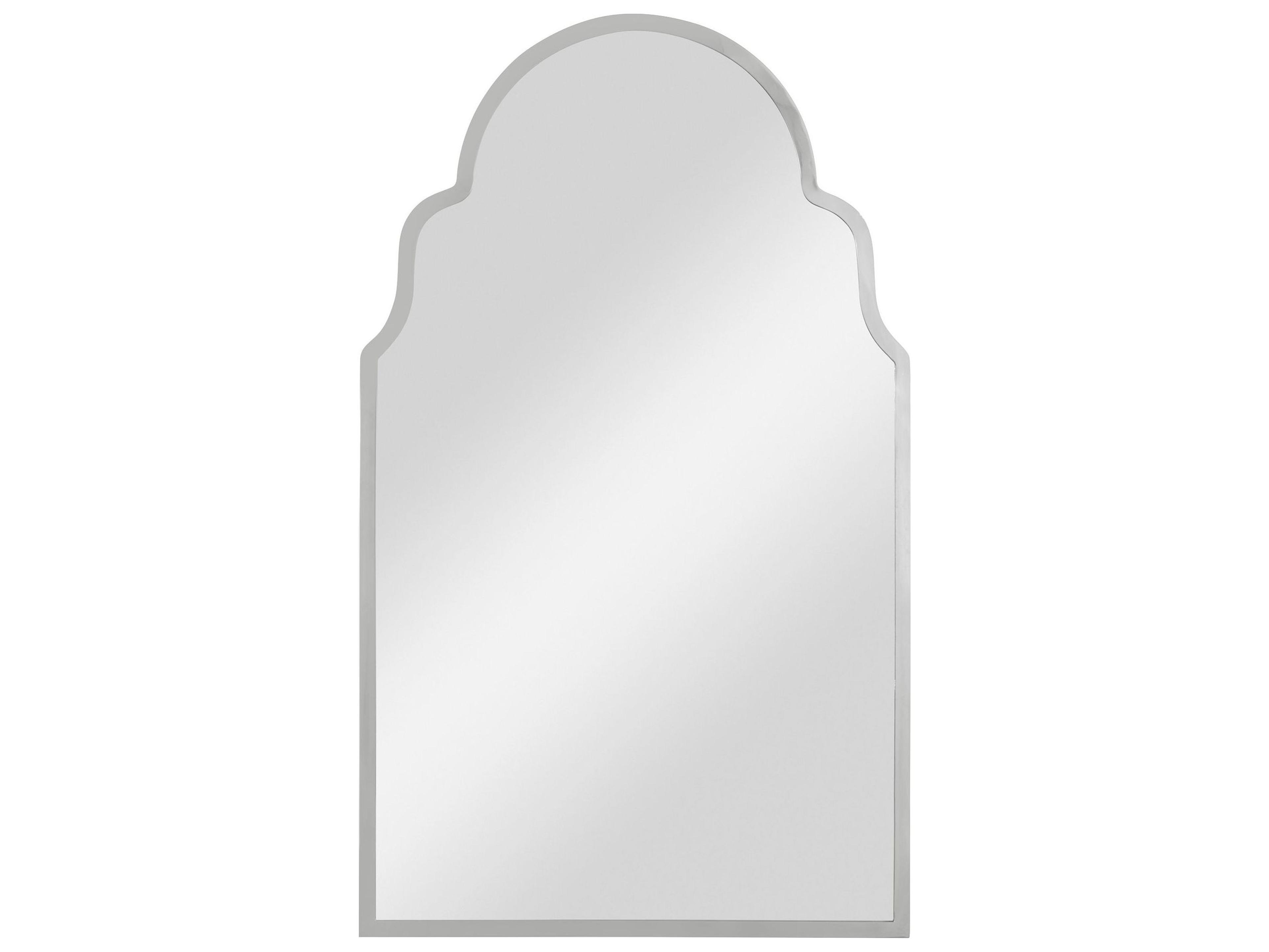 Uttermost Brayden Polished Nickel Wall Mirror