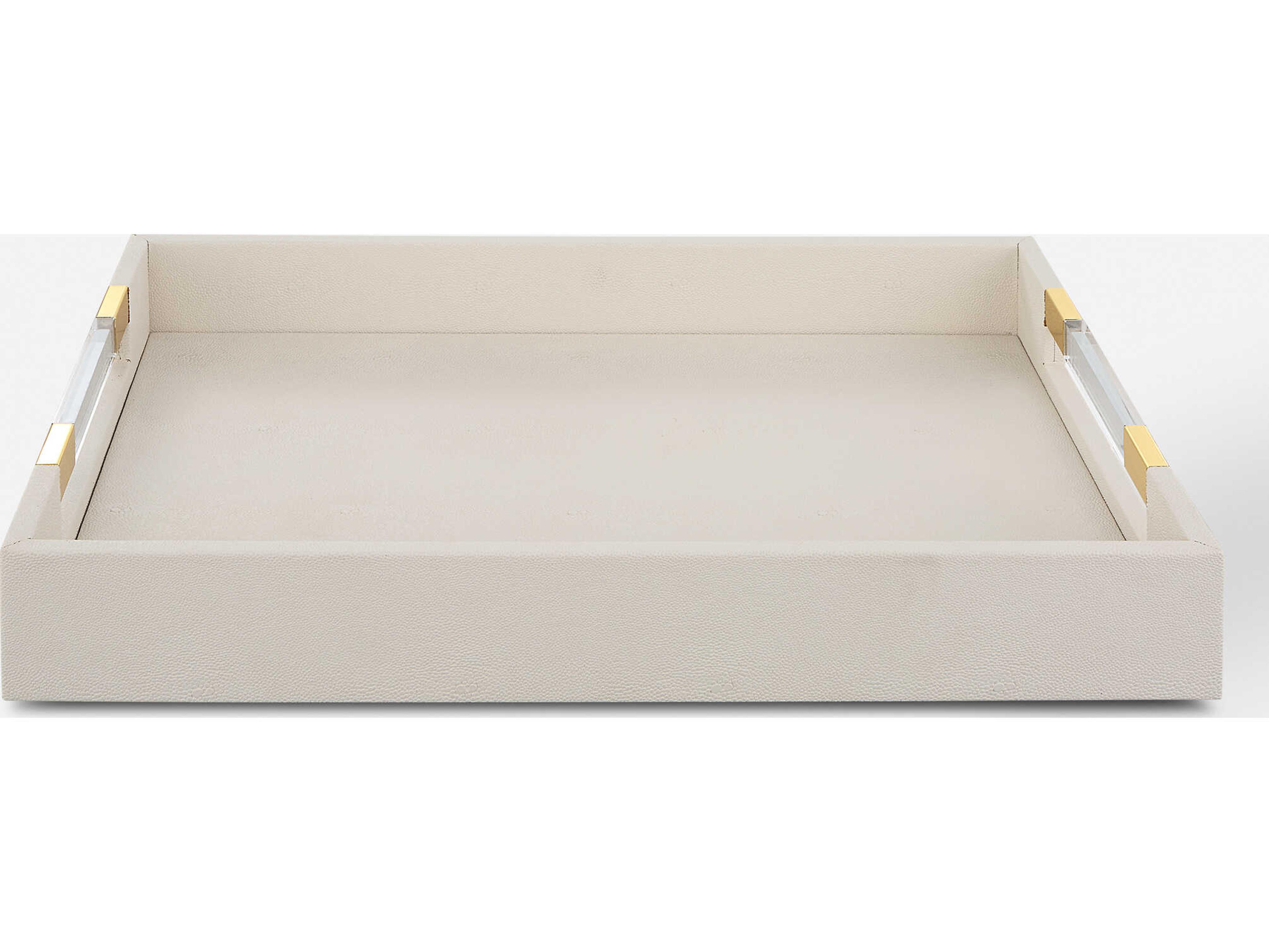 Uttermost Wessex White Serving Tray