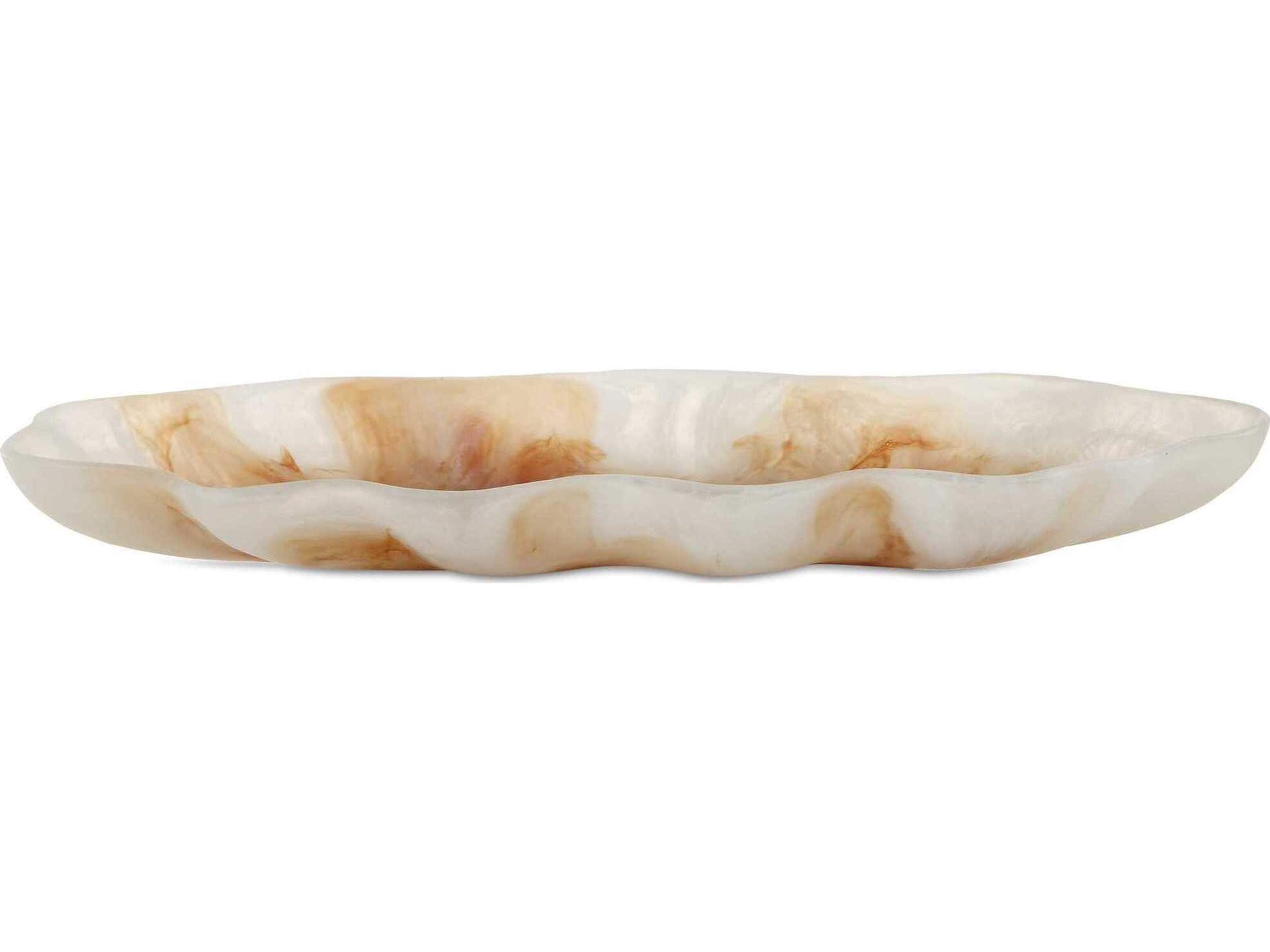 Uttermost Organic Elegance Wavy Oval Decorative Bowl