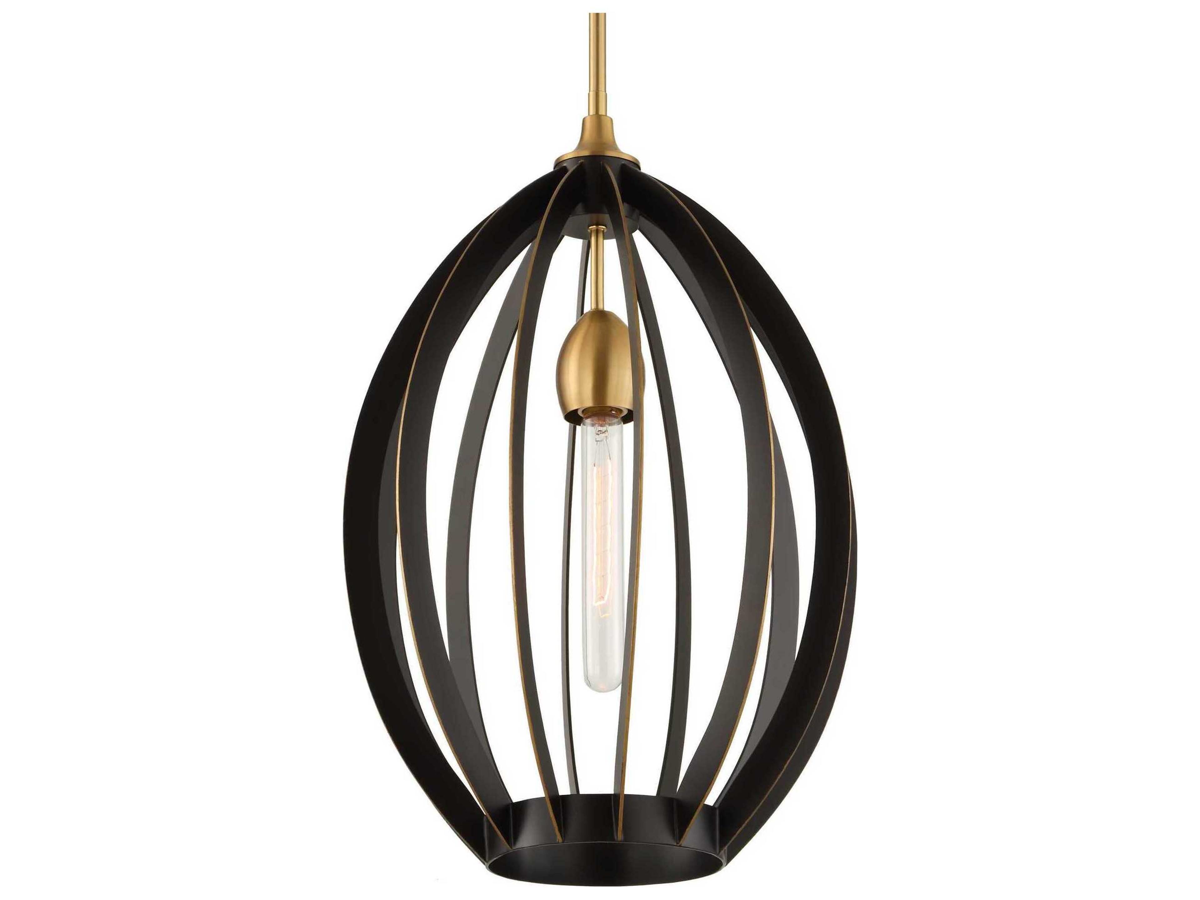 Uttermost Darby 1-Light Dark Bronze Pendant