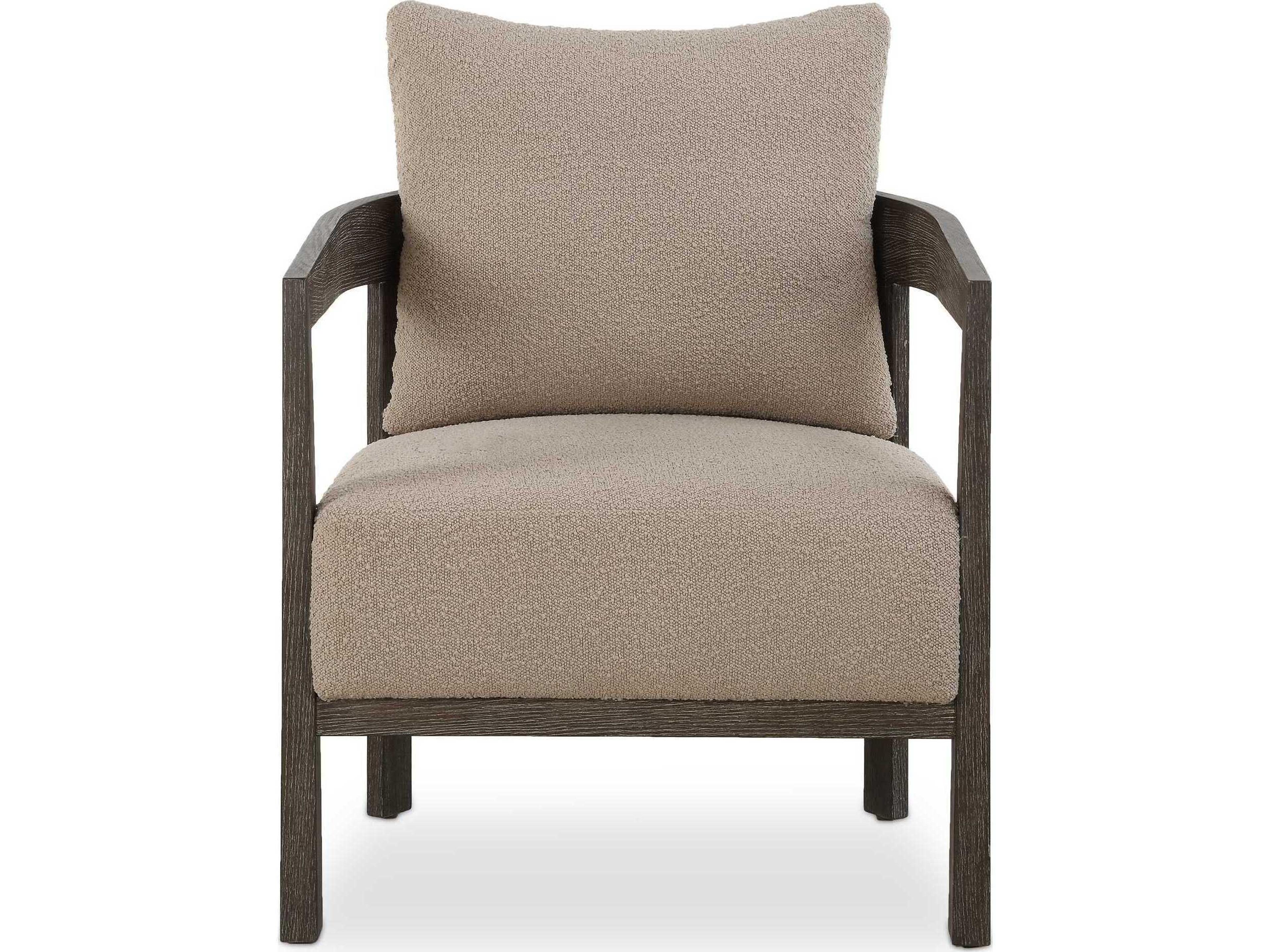 Uttermost Sienna Tan Fabric Accent Chair