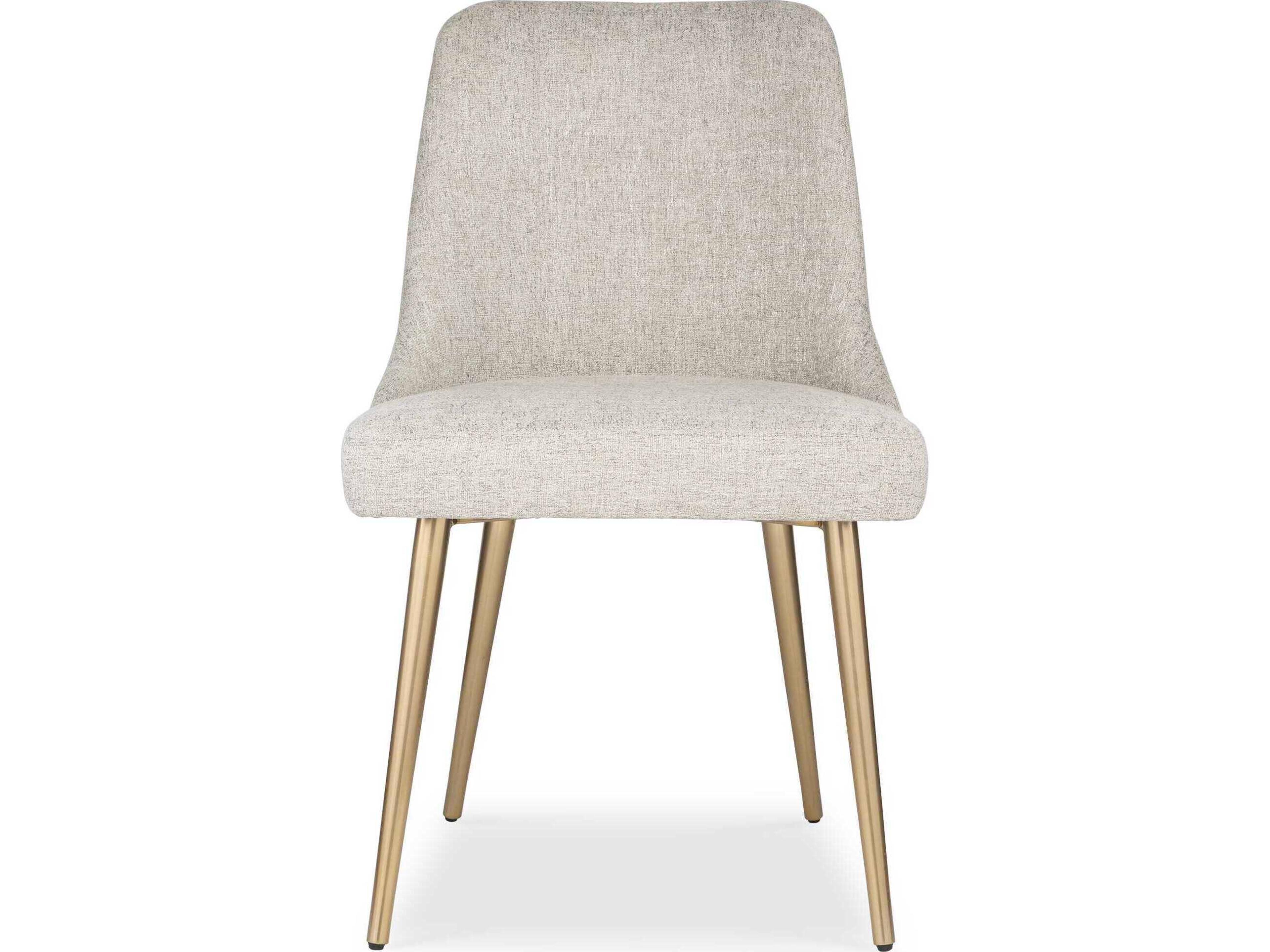 Uttermost Bramwell Ply Wood Gray Upholstered Side Dining Chair