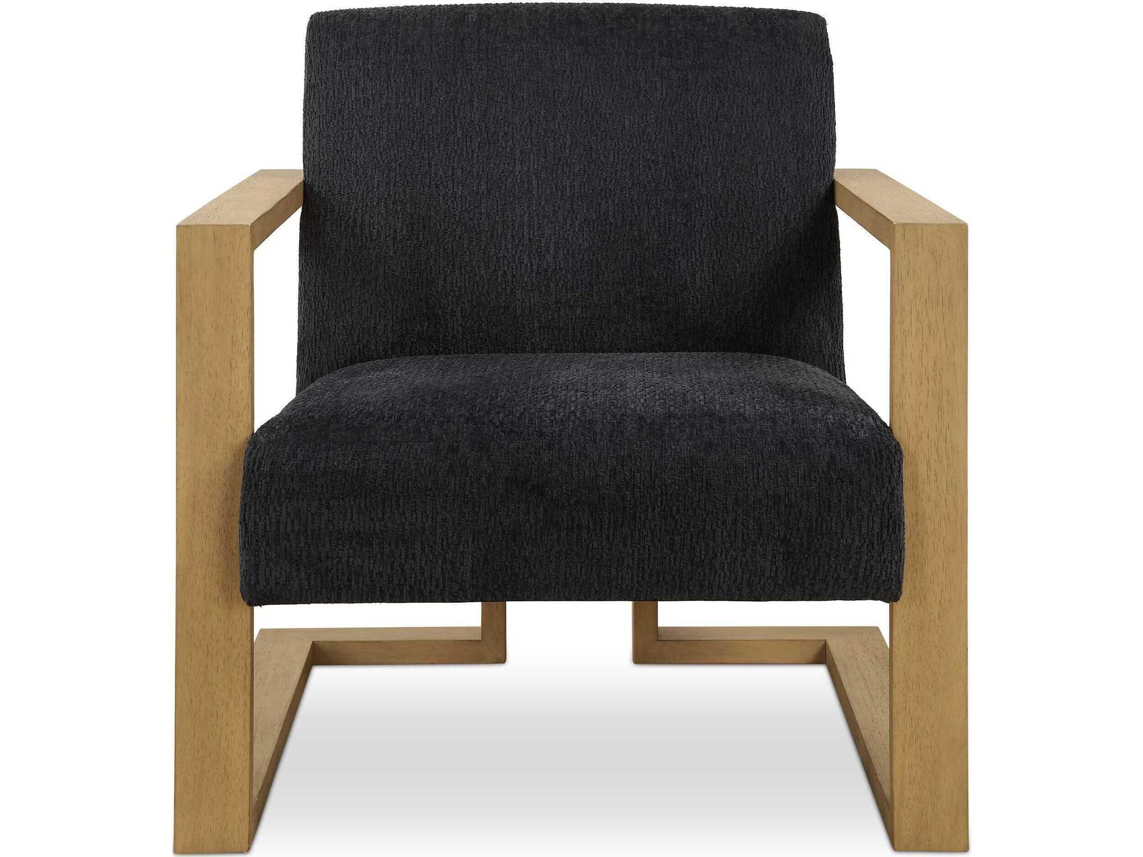 Uttermost Suspend Blue Fabric Accent Chair