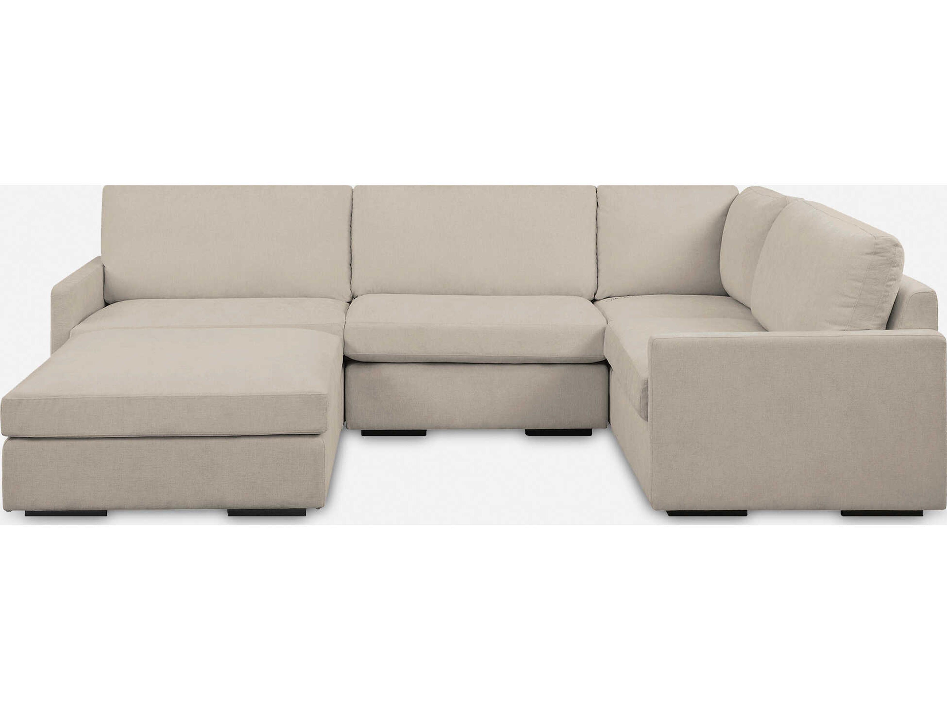 Uttermost Refuge Light Sand Beige Upholstered Modular