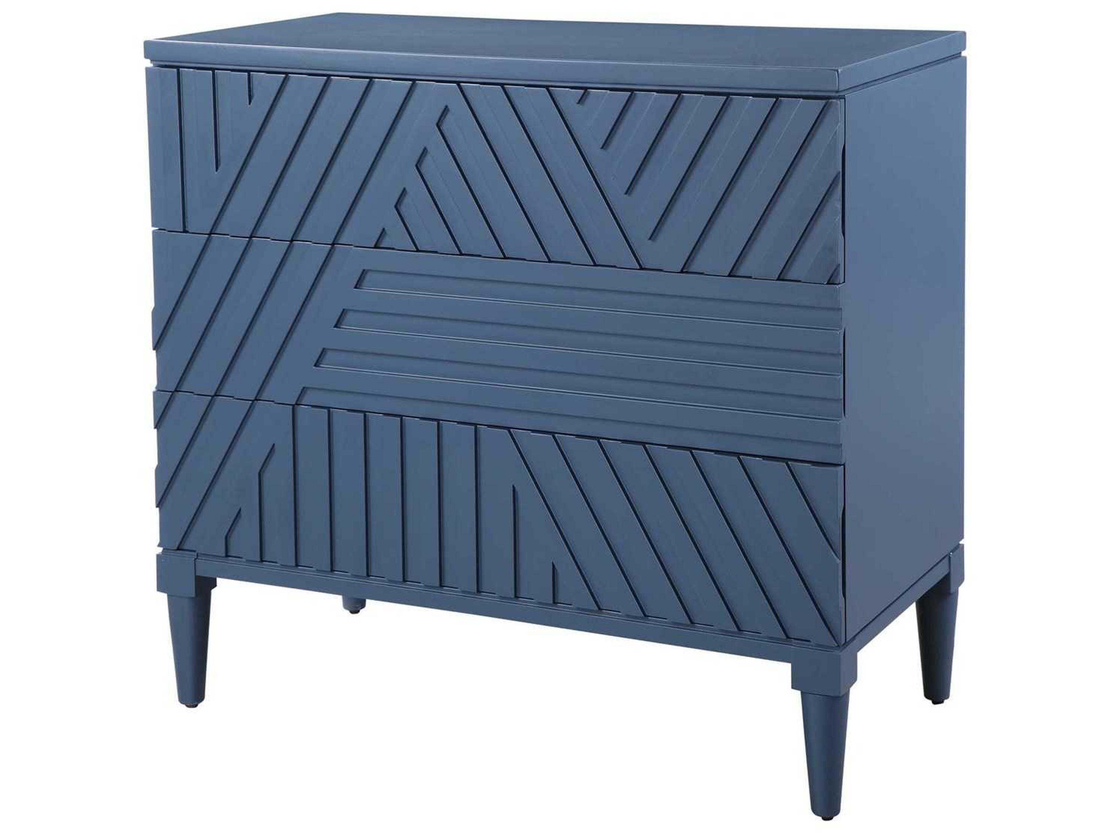 Uttermost Colby 3-Drawers Ply Wood Dresser