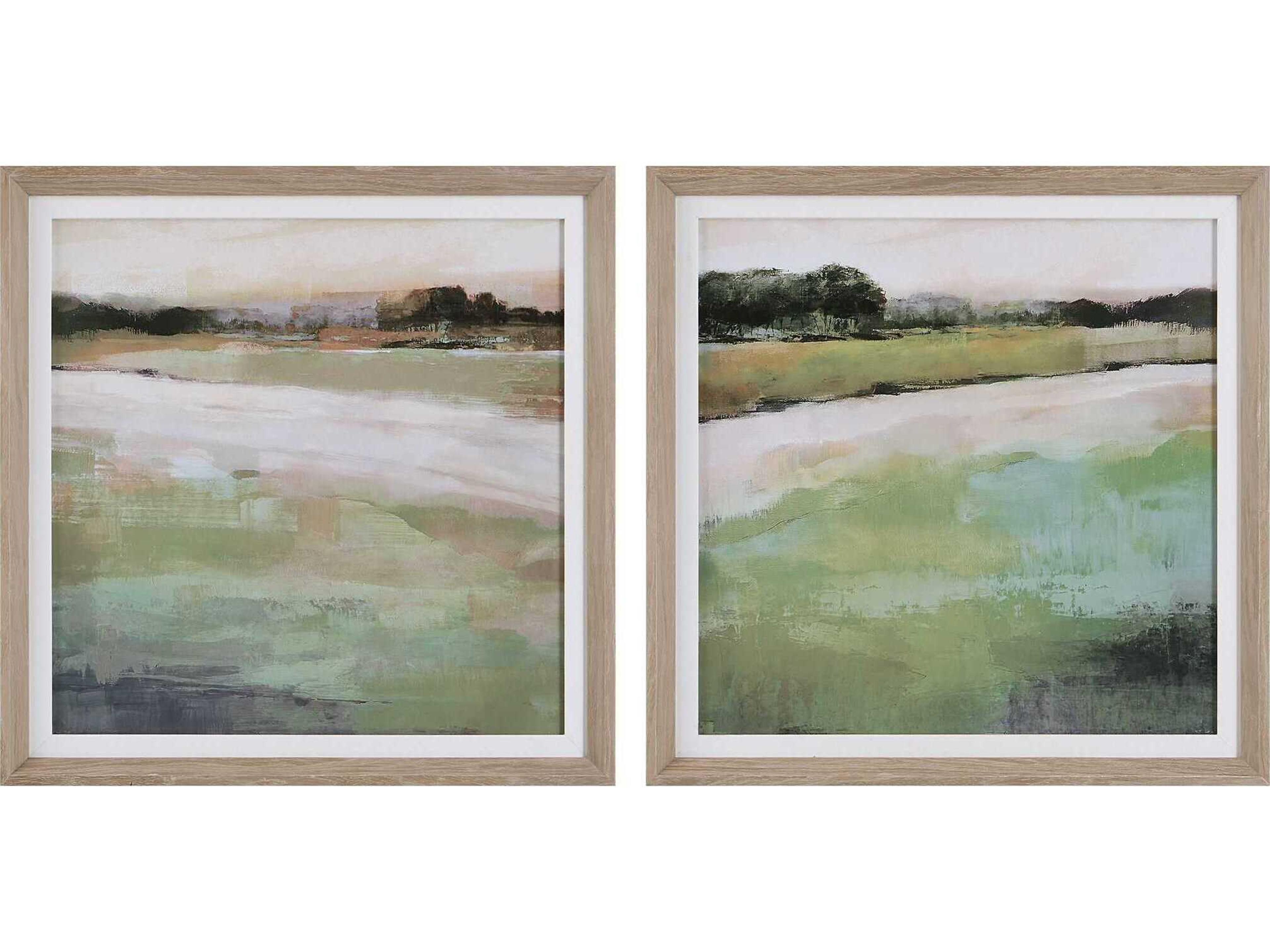 Uttermost Vivid Vista Framed Prints Set of 2