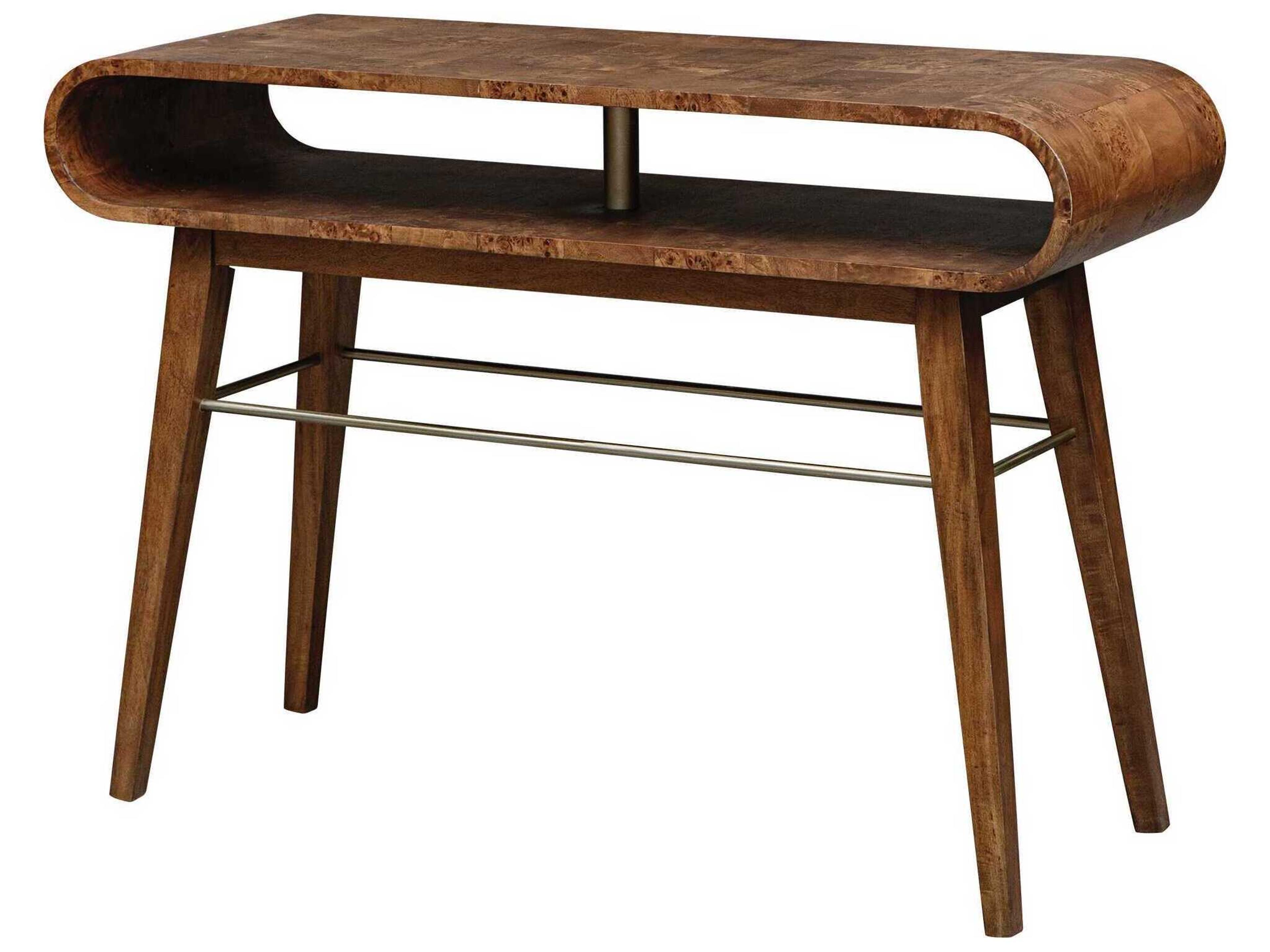 Uttermost Ledger Rectangular Wood Natural Console Table