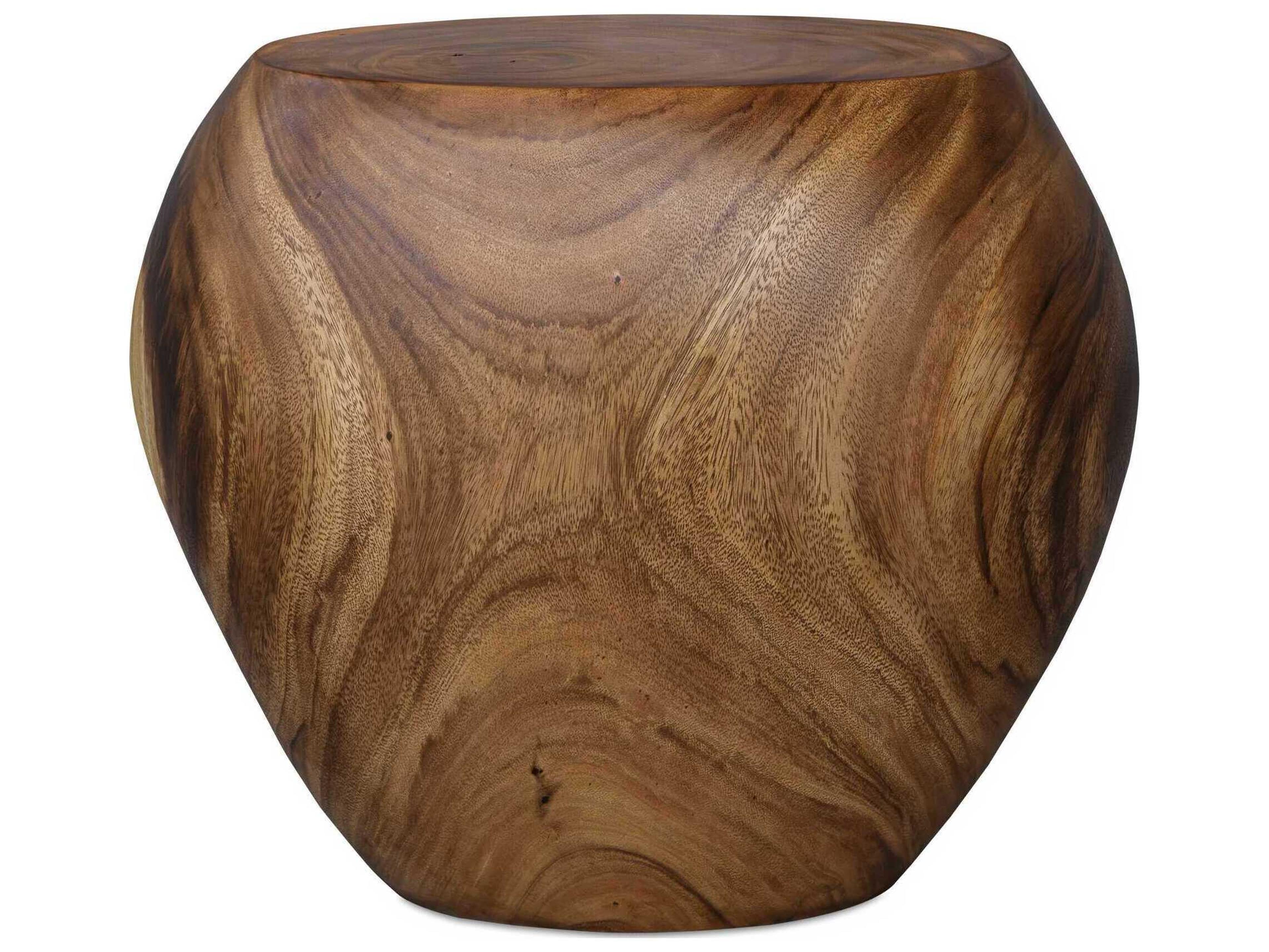 Uttermost Lomas Natural Brown Accent Stool