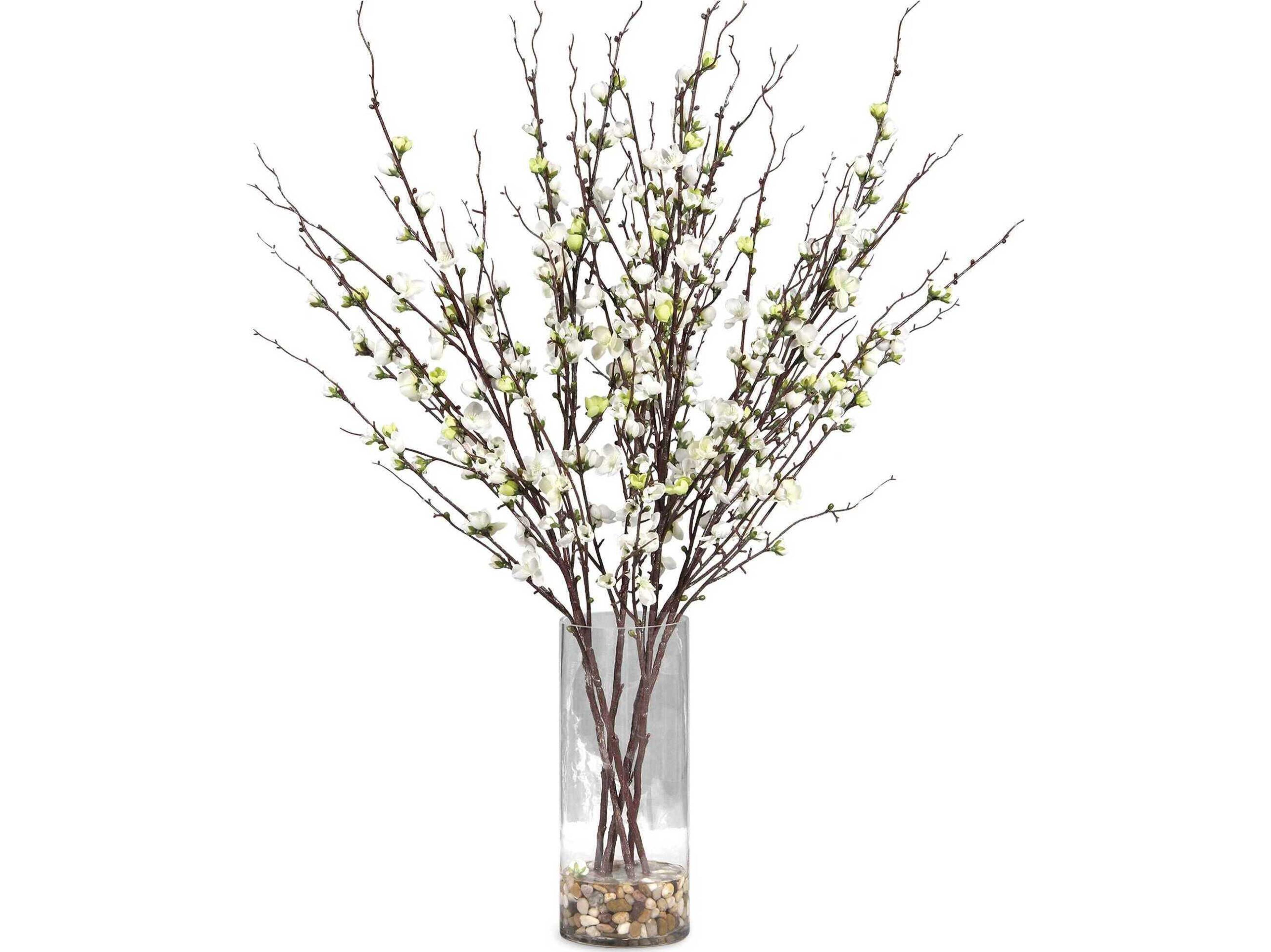 Uttermost Quince Blossoms Silk Centerpiece