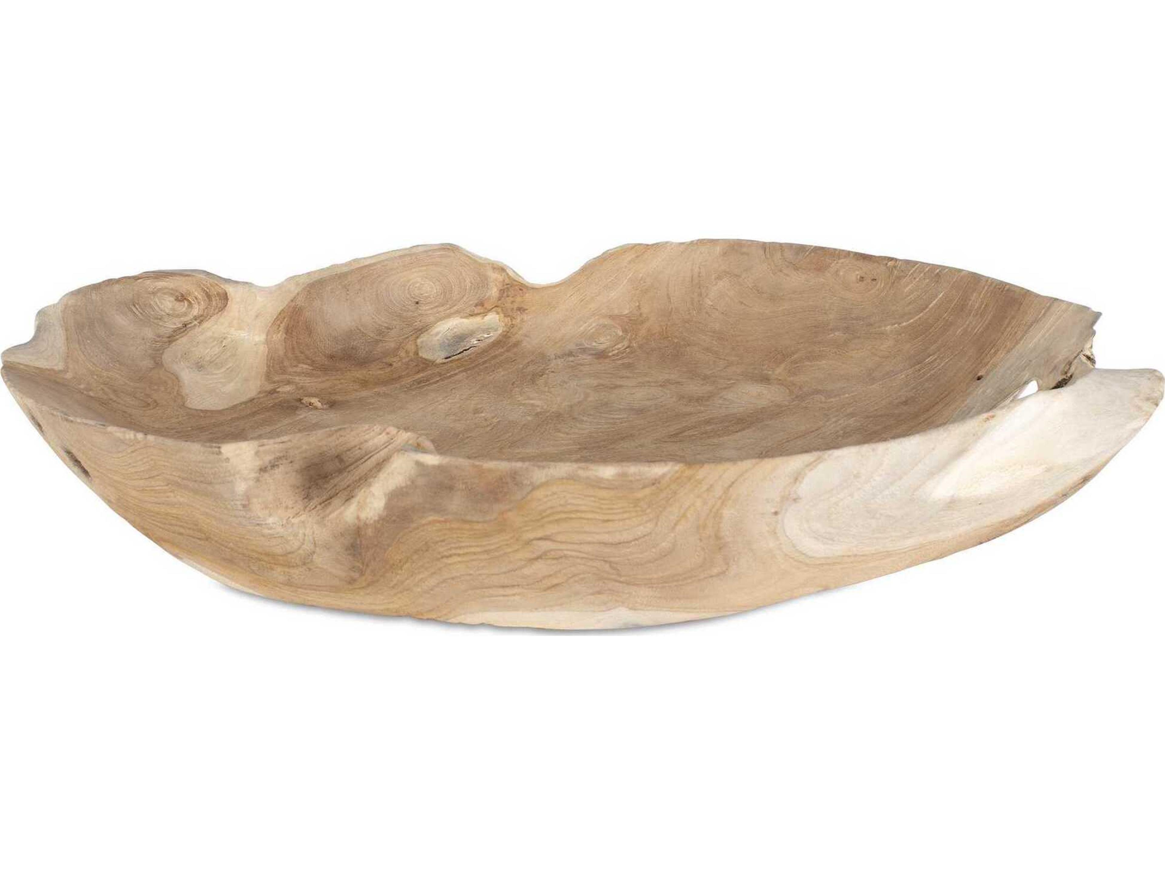 Uttermost Outdoor Organic Embrace Outdoor Teak Bowl