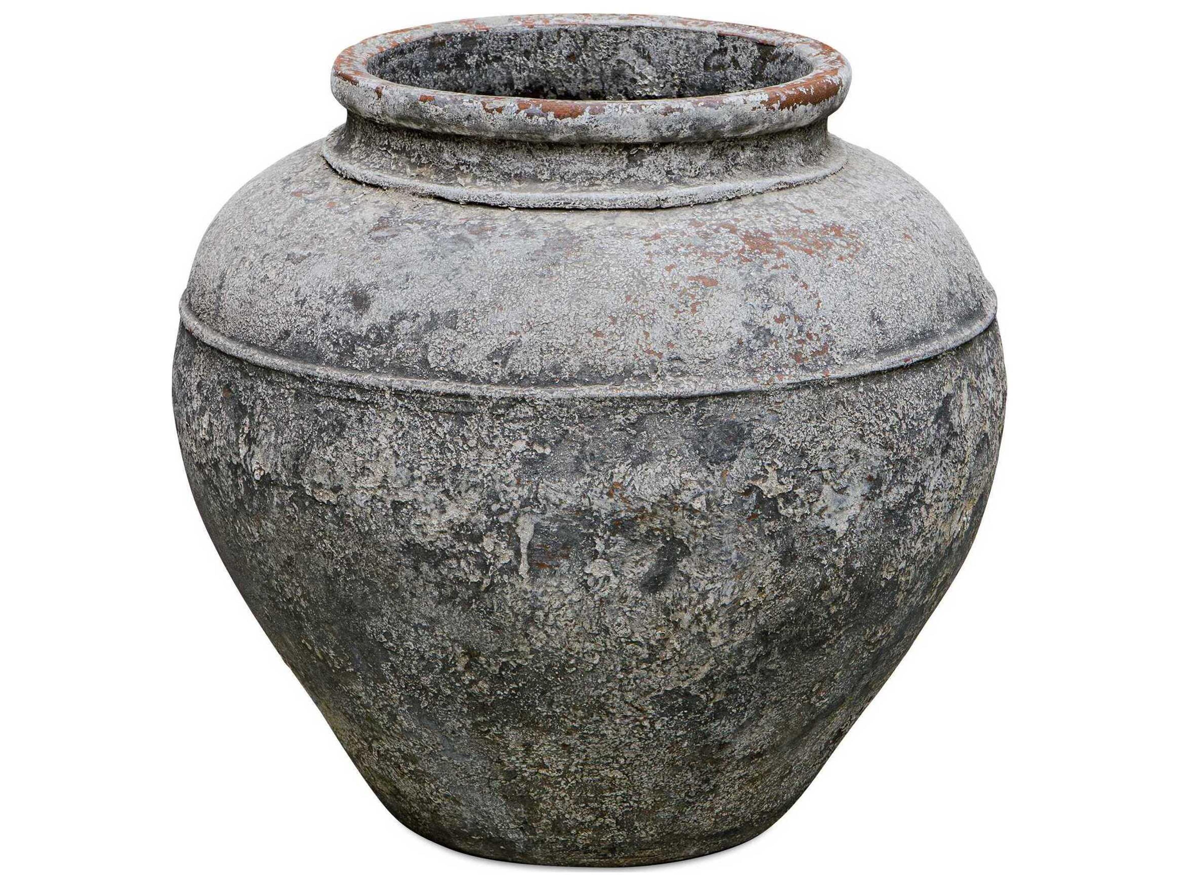 Uttermost Outdoor Echoes Of Time Concrete Outdoor Planter