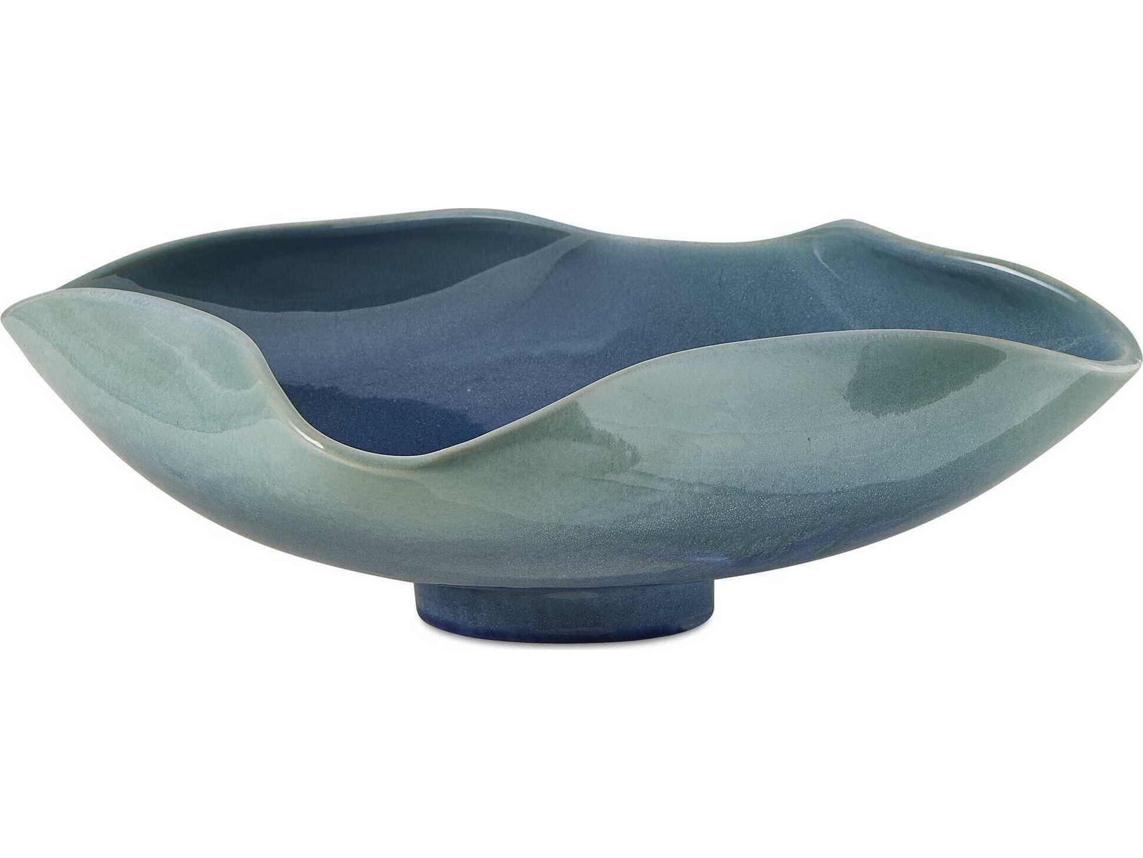 Uttermost Outdoor Blue Lagoon Outdoor Bowl