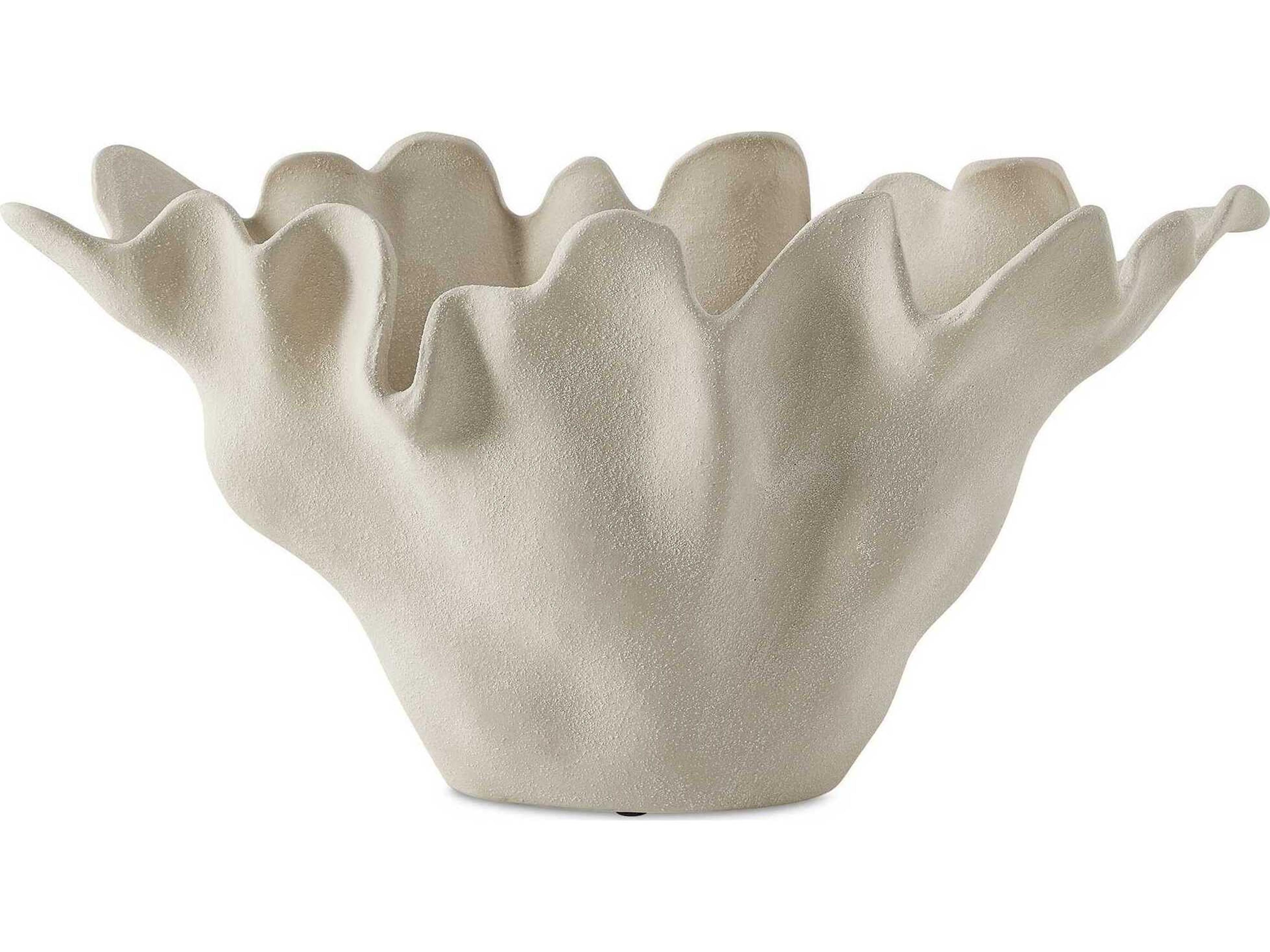 Uttermost Outdoor Sand Dune Outdoor Ceramic Bowl