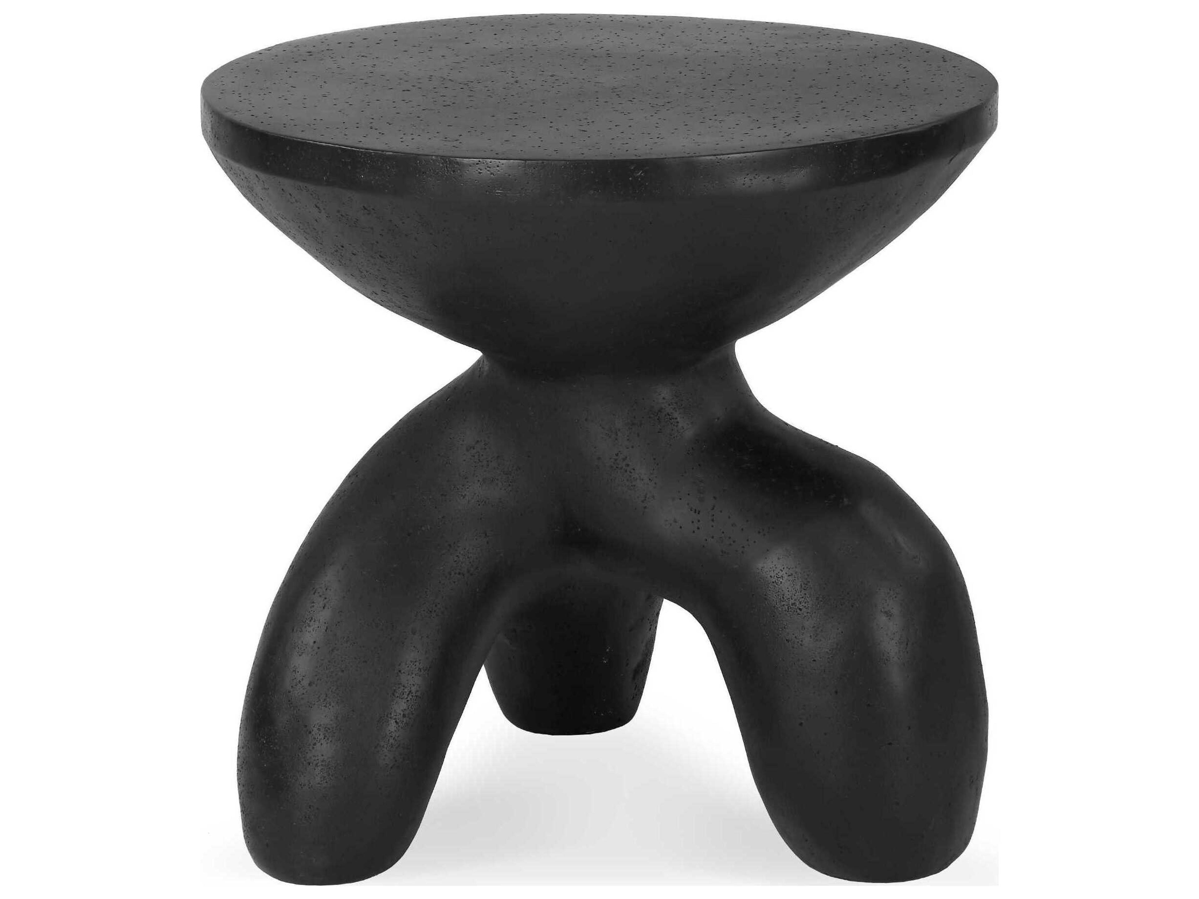 Uttermost Outdoor Veta Wood Round End Table