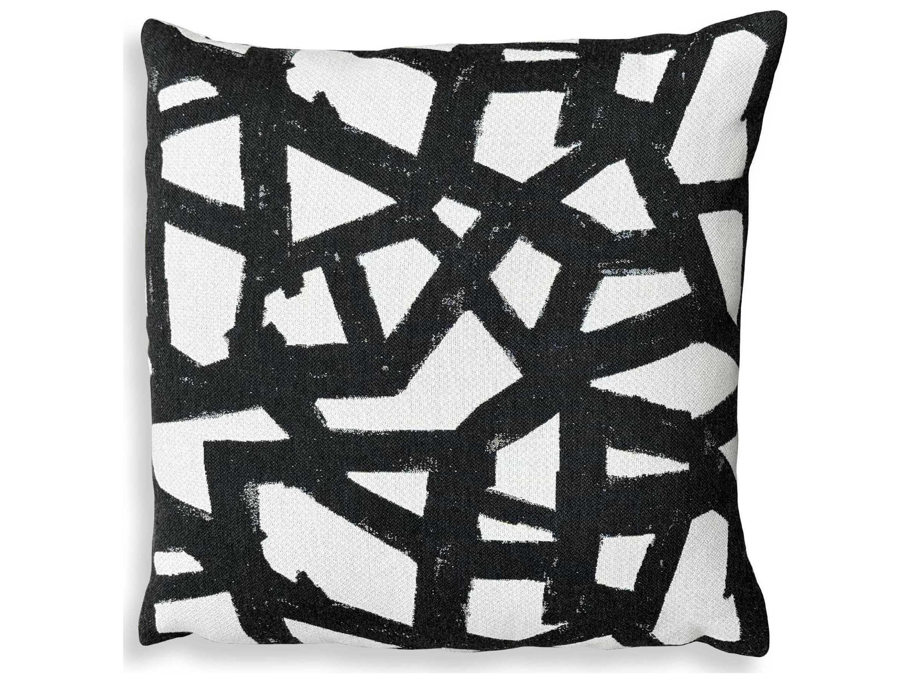 Uttermost Outdoor Draft Onyx Outdoor Pillow