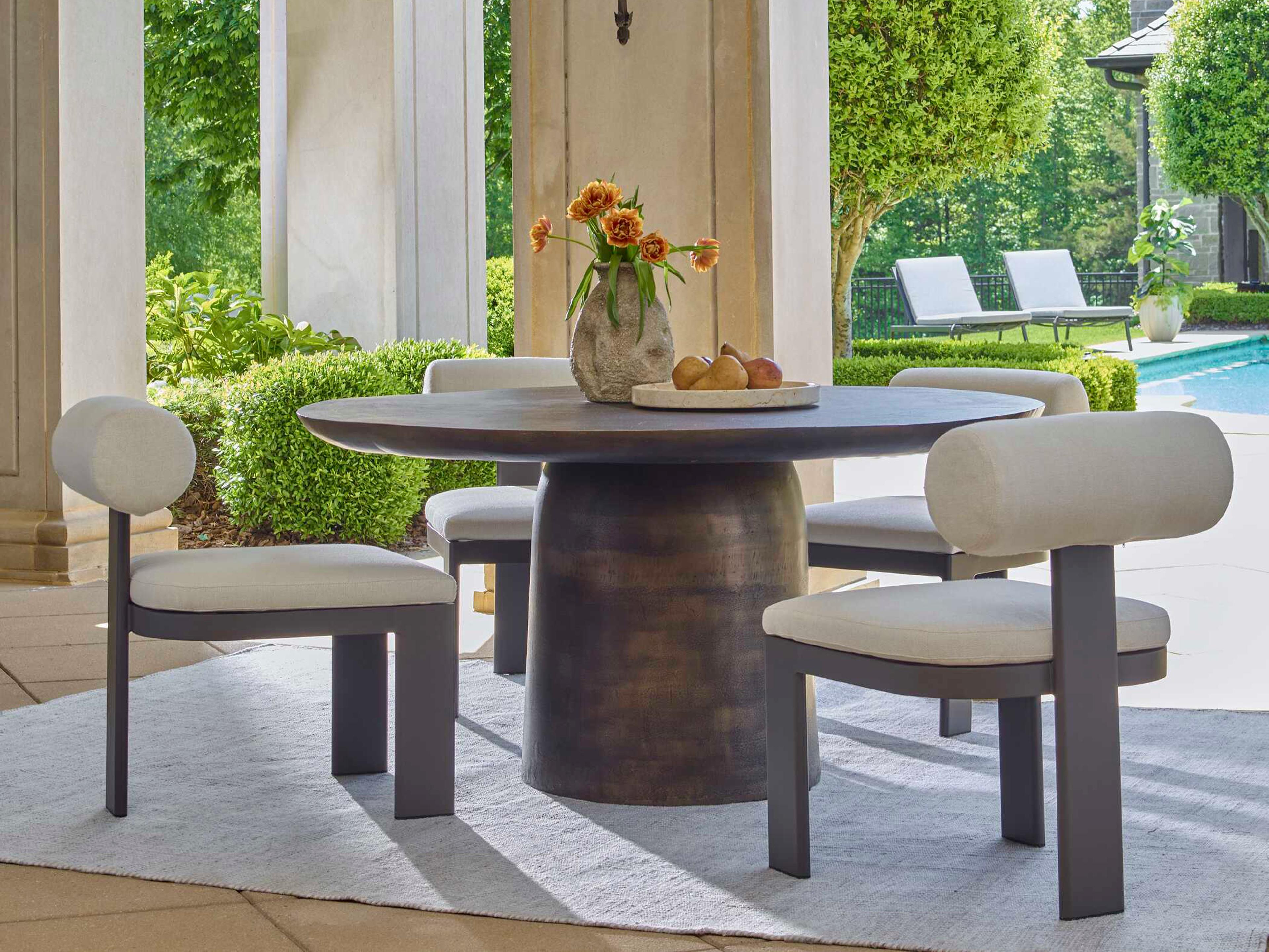 Uttermost Outdoor Madrone Metal Dining Set