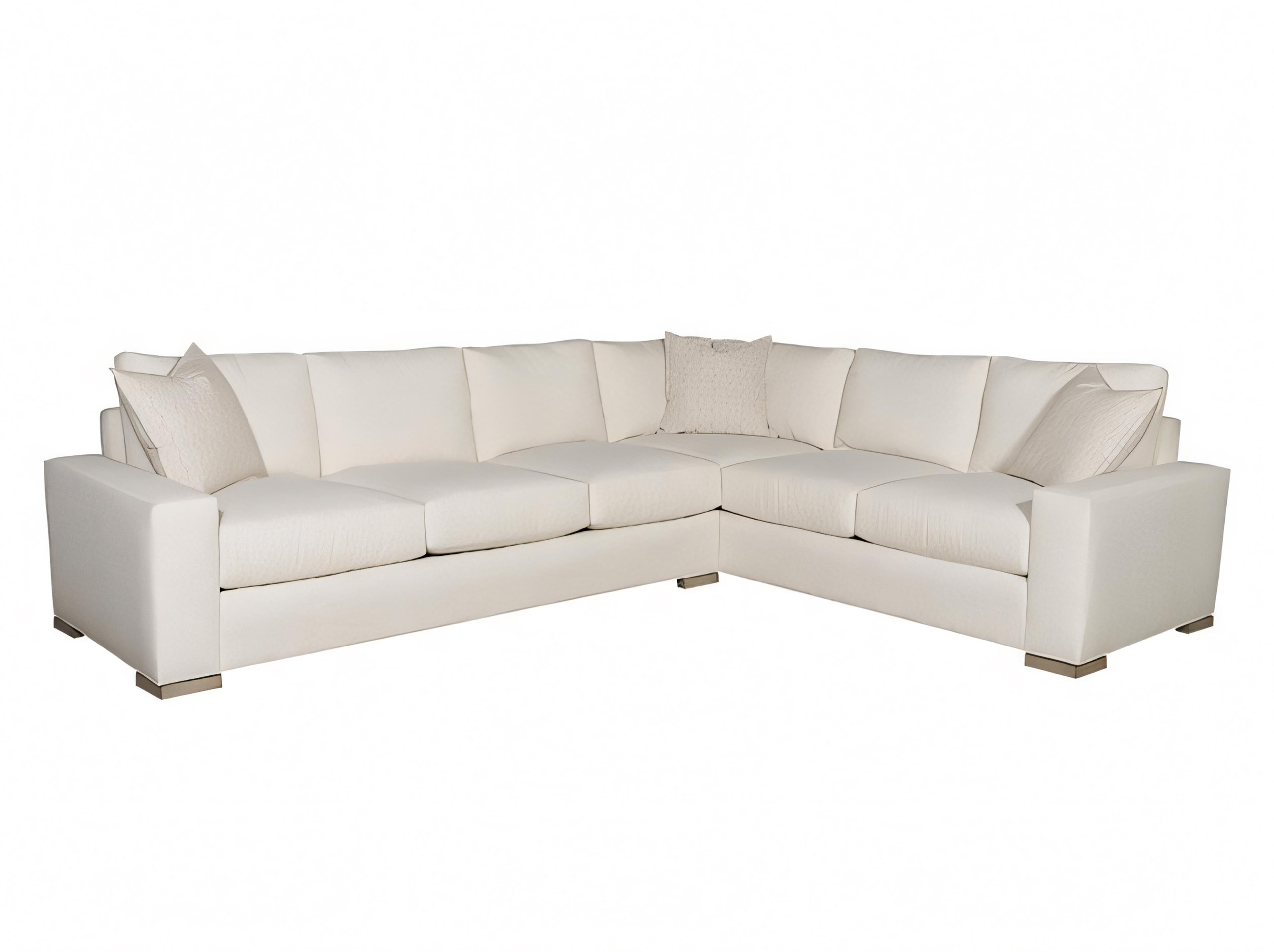 Vanguard Furniture American Bungalow Upholstered Sectional Sofa