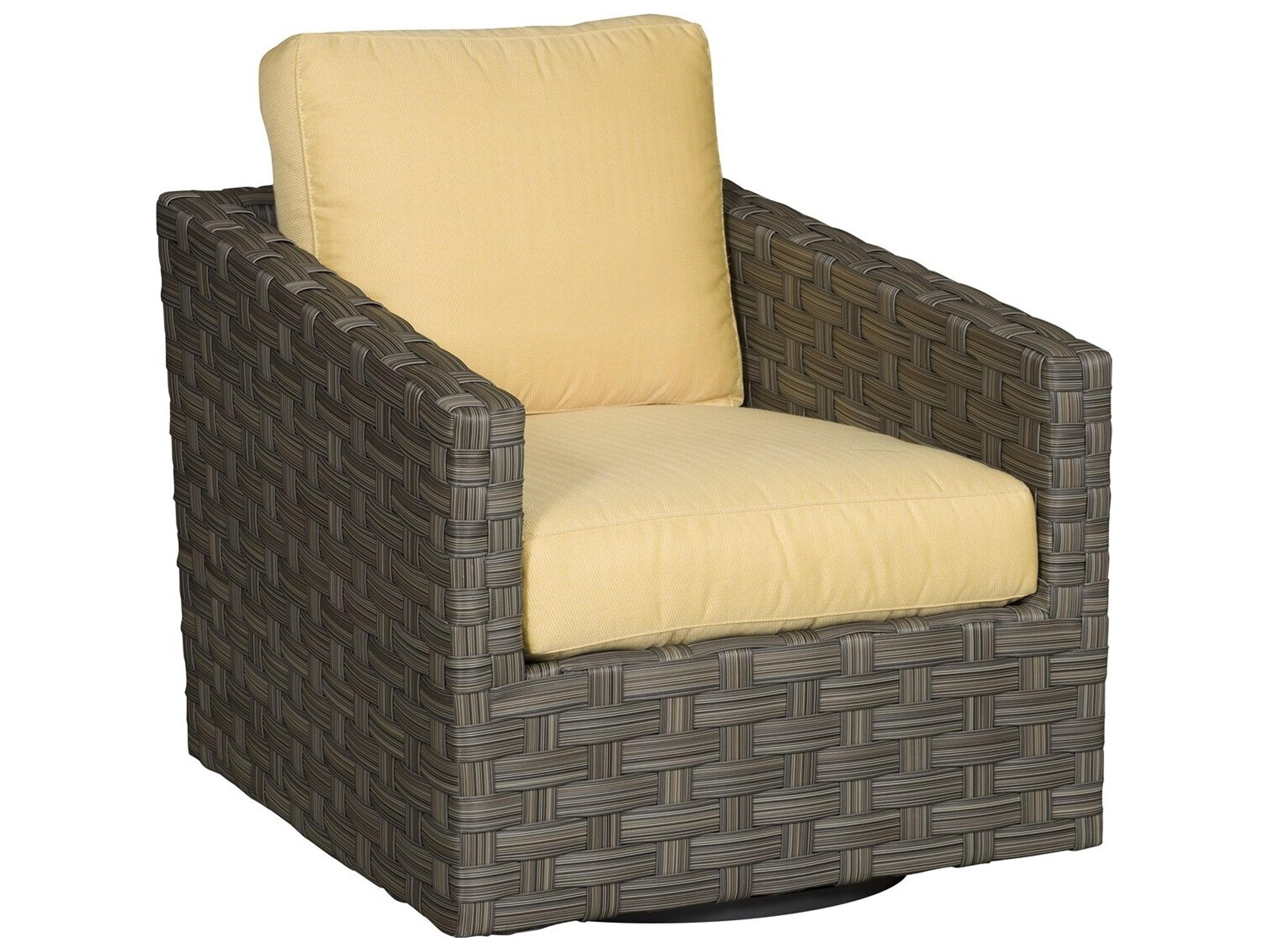 Vanguard Furniture Outdoor Michael Weiss Meadows Swivel Glider Lounge Chair