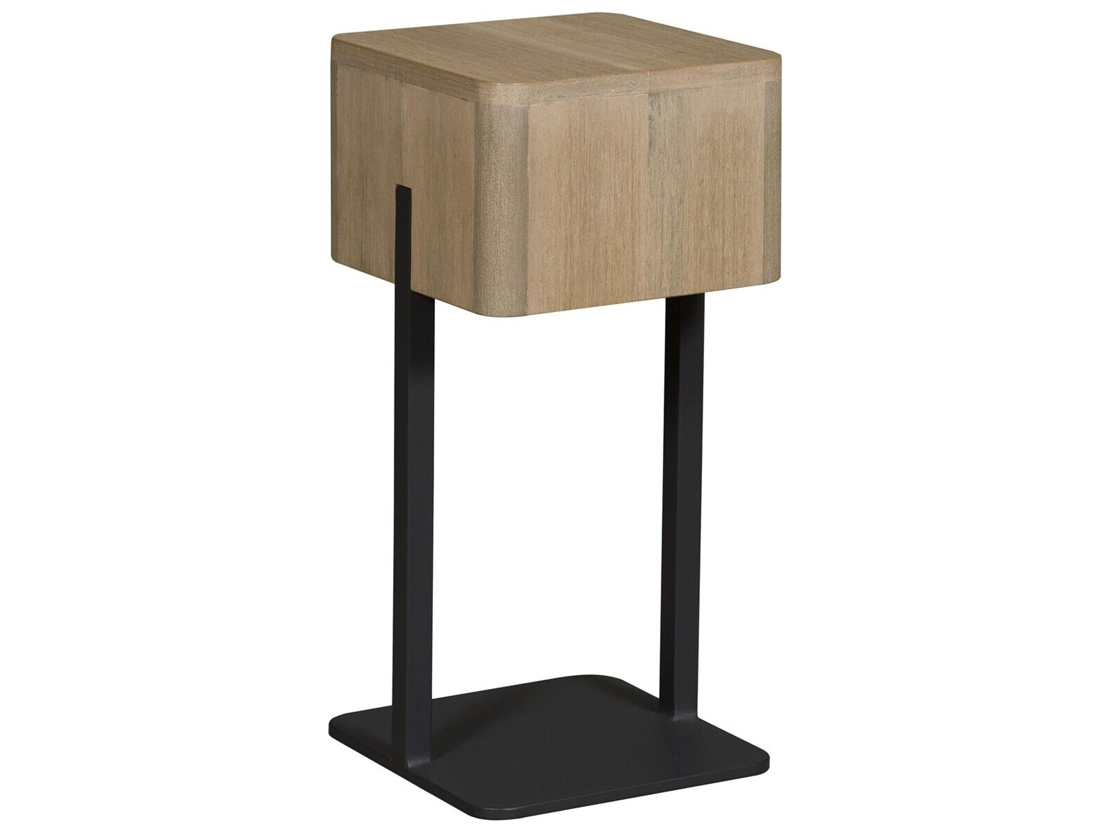Vanguard Furniture Michael Weiss Montecito Aluminum Shadow 9" Square Accent Table