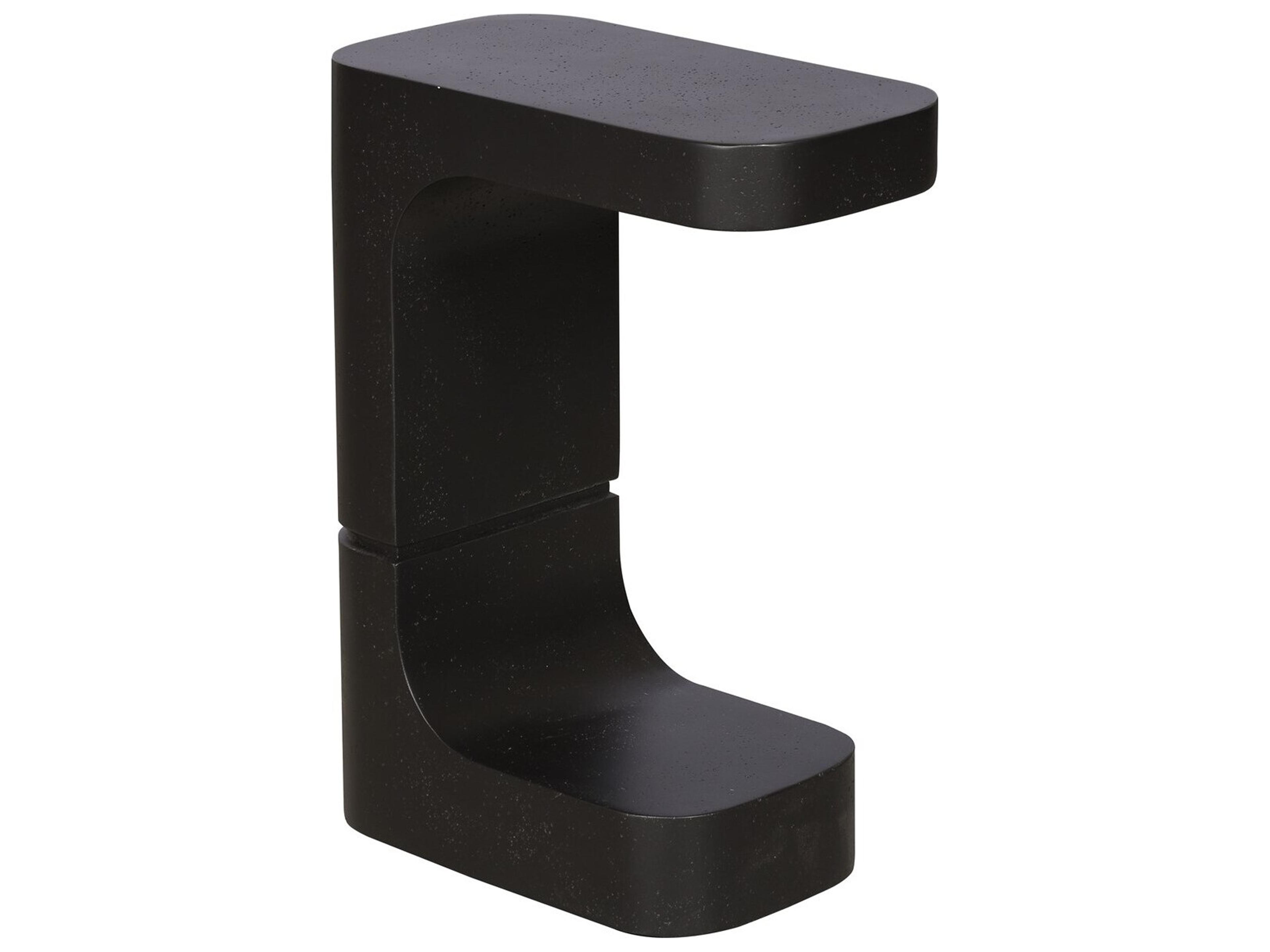 Vanguard Furniture Michael Weiss Collins Stone Cinder Rectangular End Table