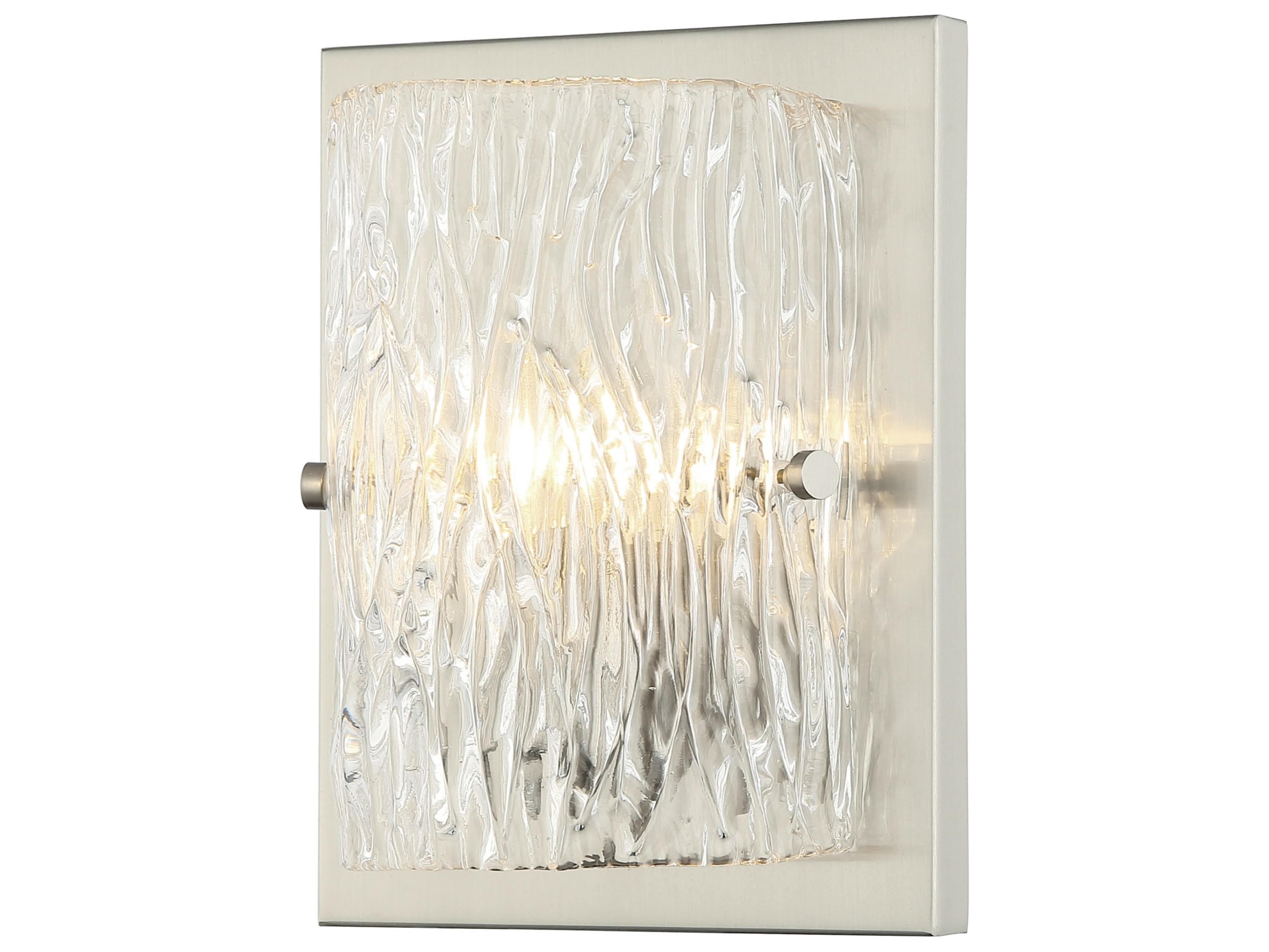Varaluz Morgan Nickel Wall Sconce