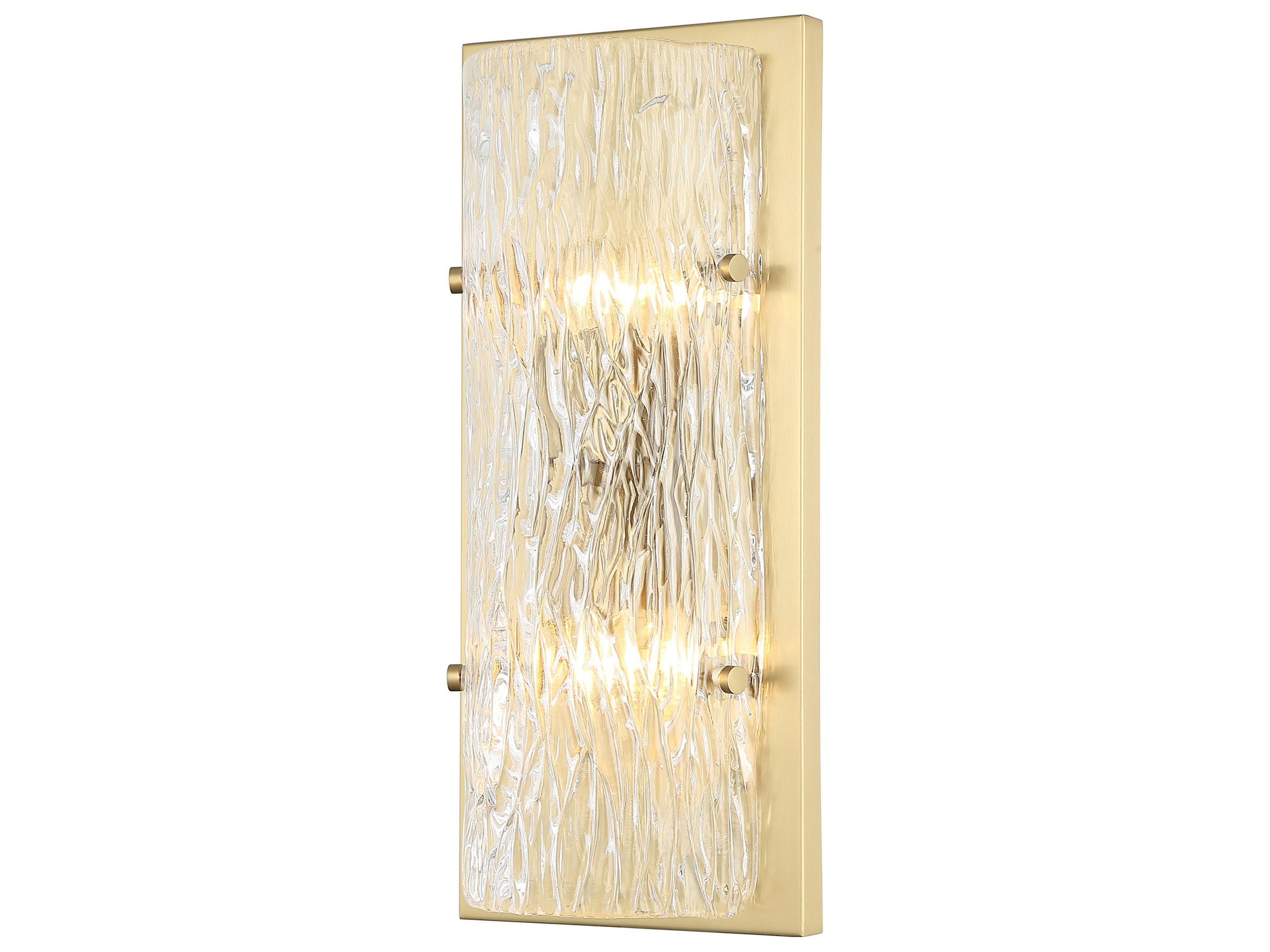 Varaluz Morgan Brass Wall Sconce