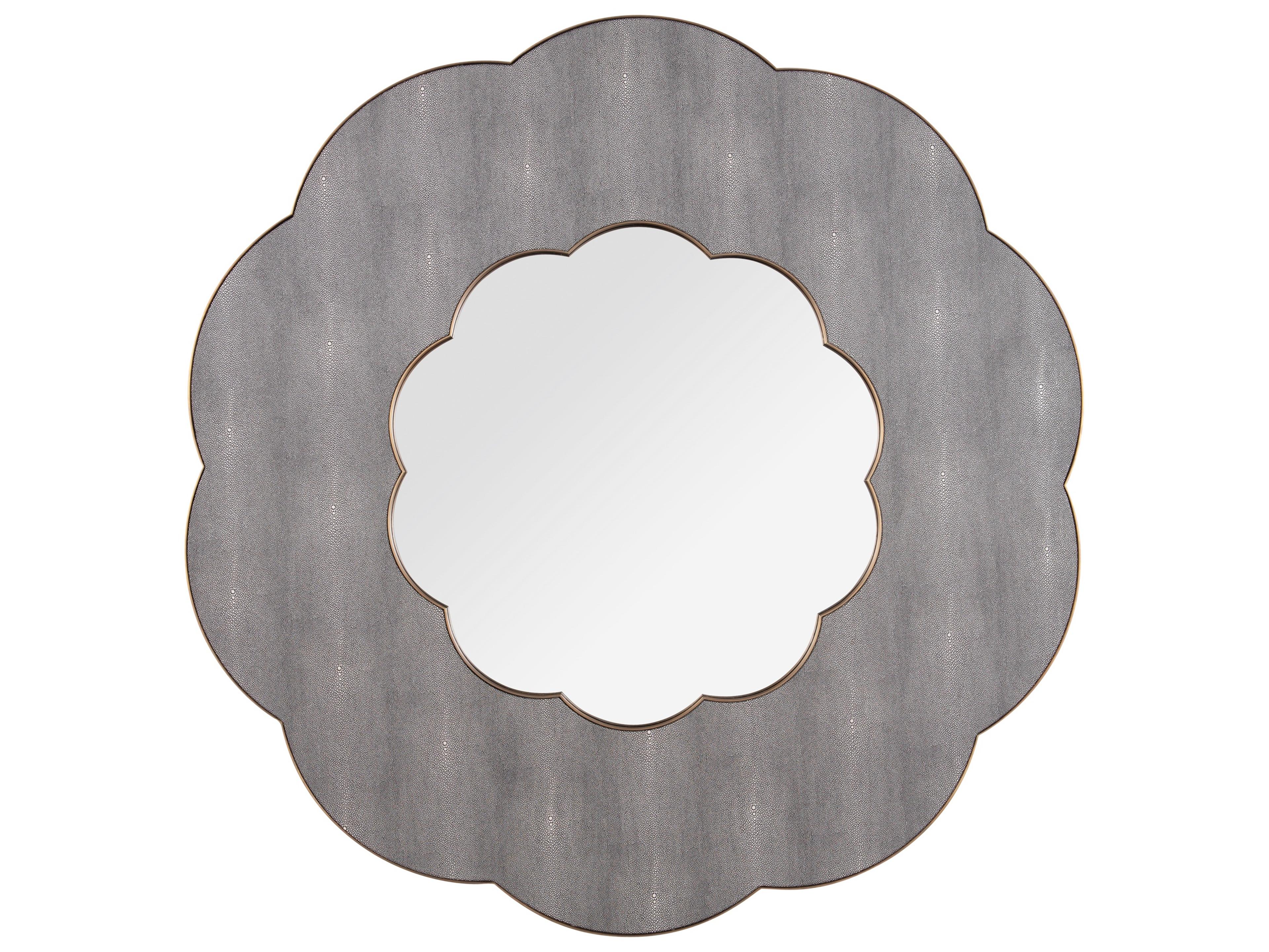 Varaluz Scallop Wall Mirror
