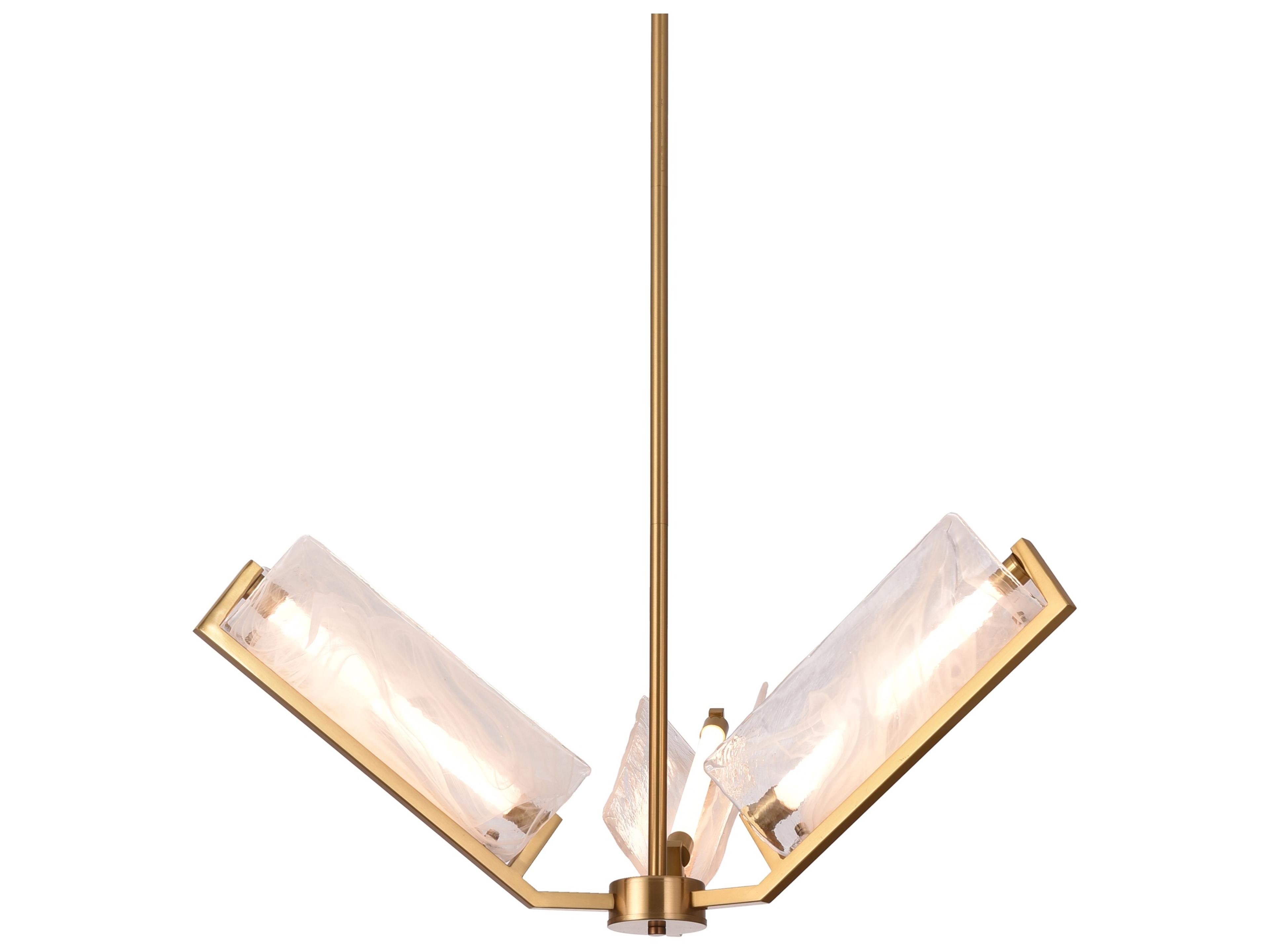 Varaluz Mingle Gold Chandelier