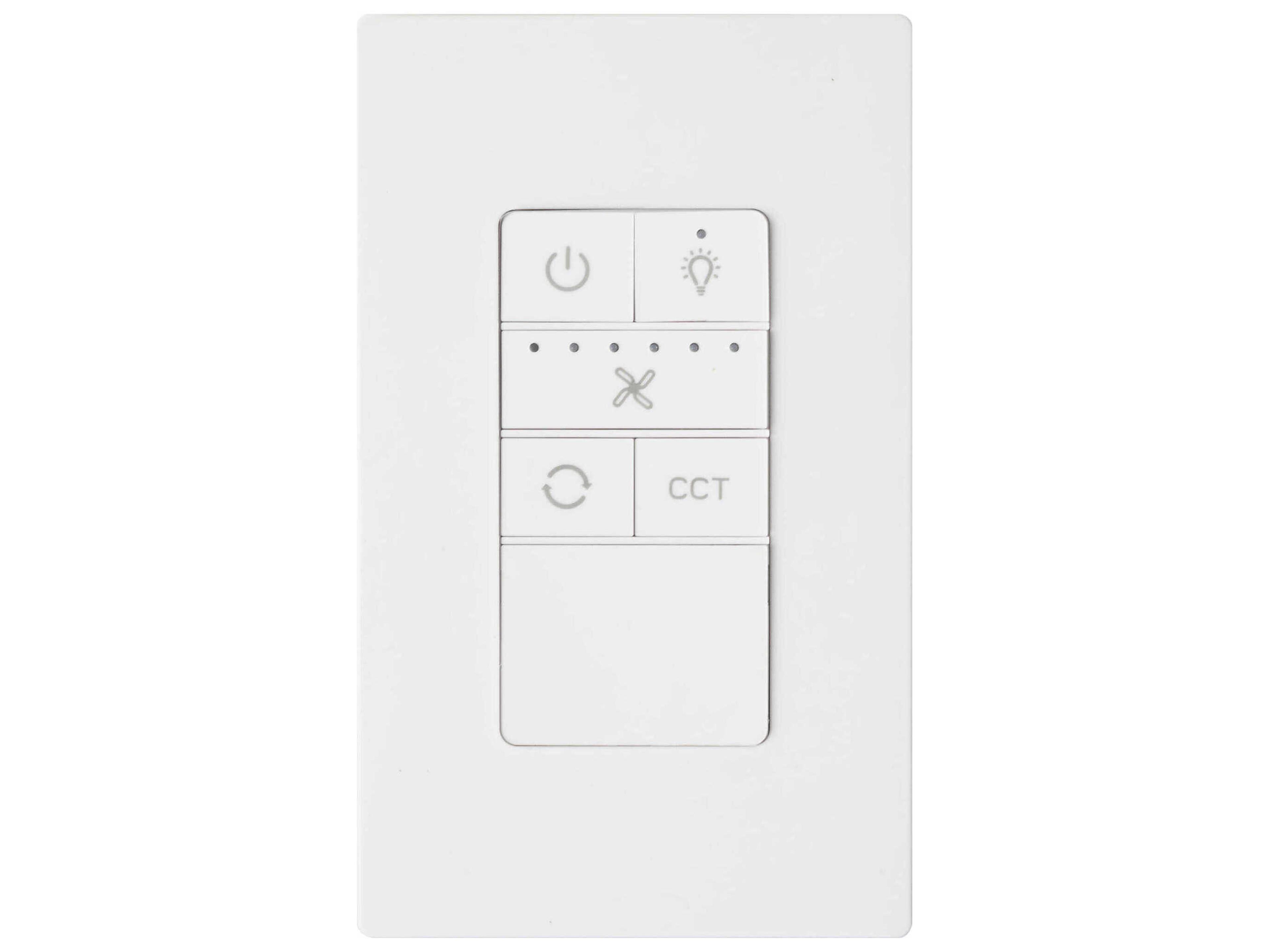 Visual Comfort Fan Universal White Wall Control