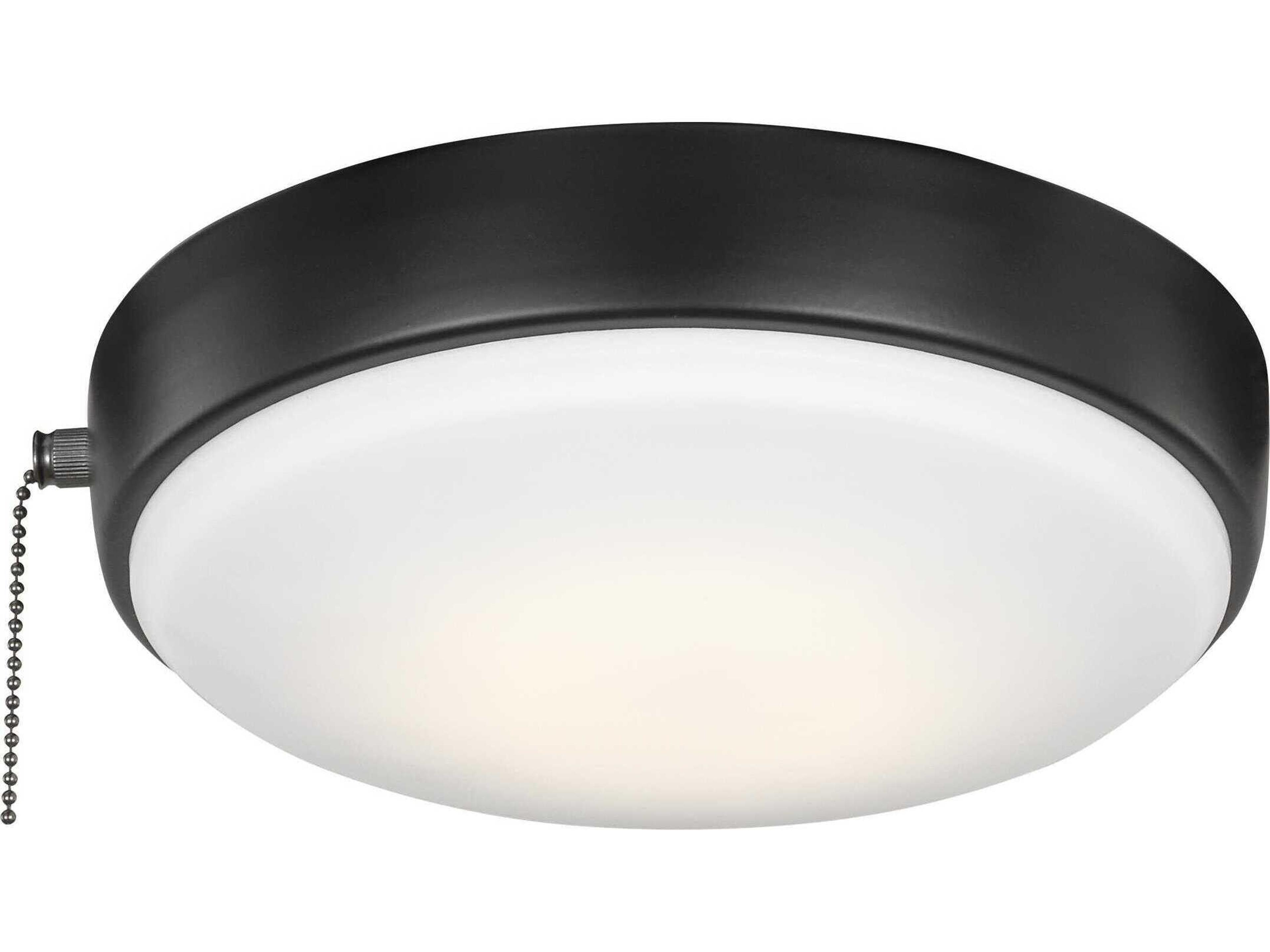 Visual Comfort Fan Universal Matte Black LED Fan Light Kit