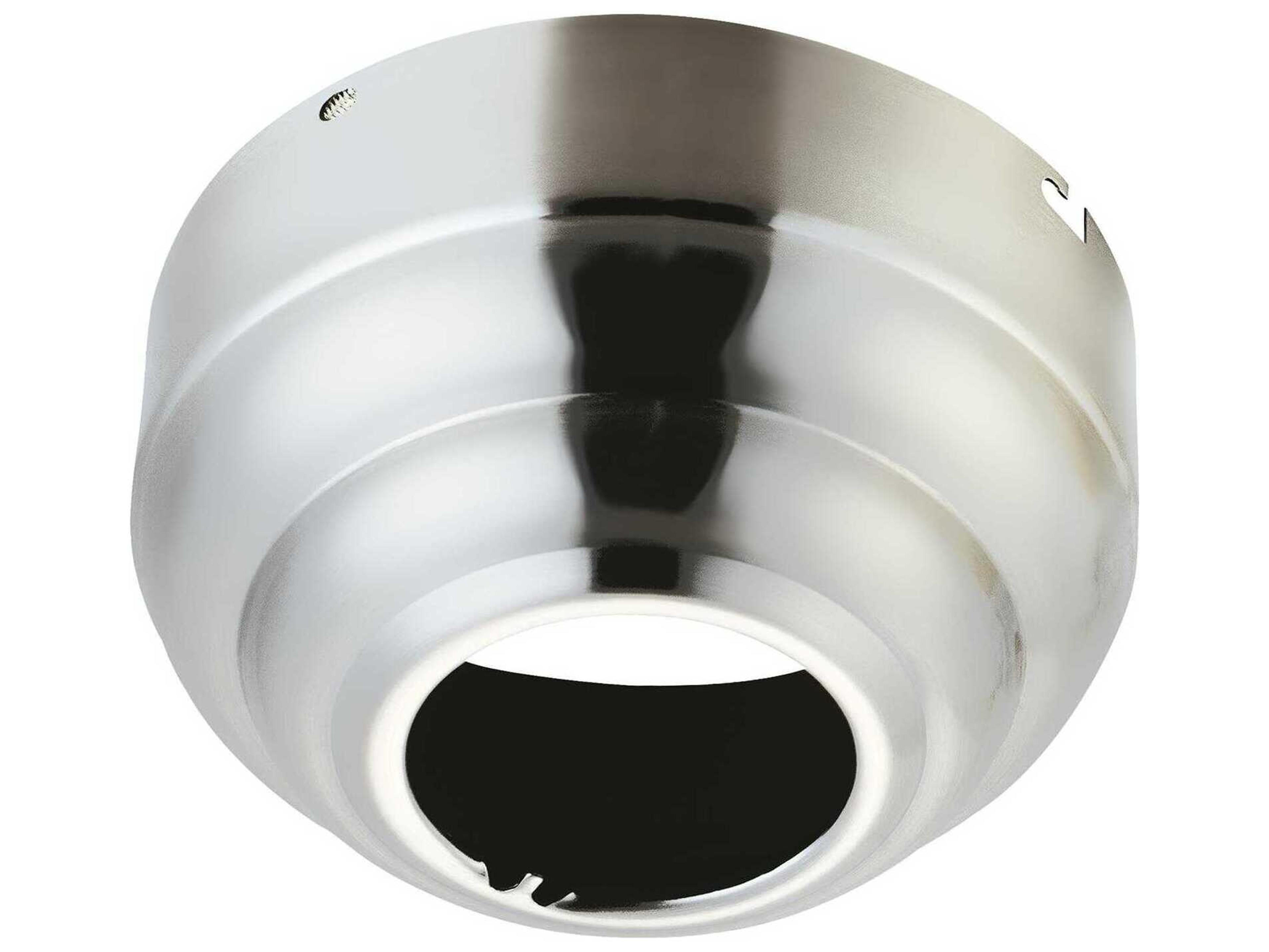 Visual Comfort Fan Universal Chrome Slope Ceiling Adapter