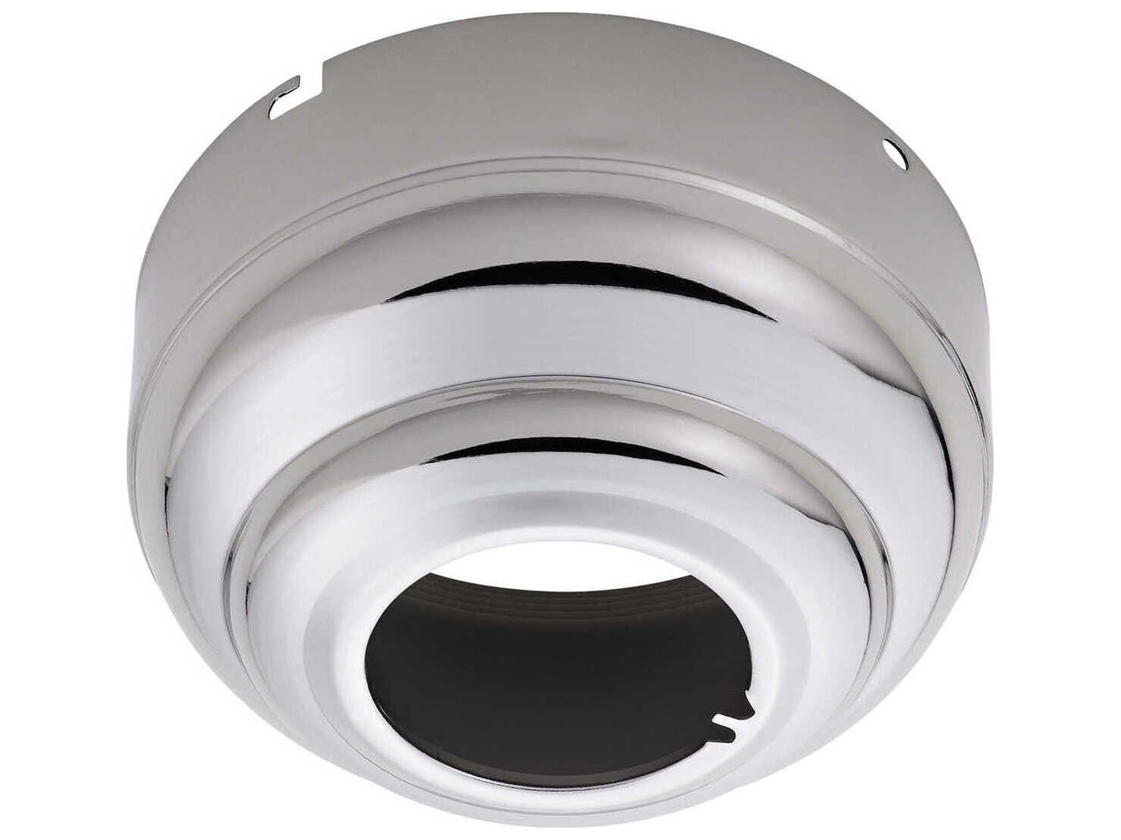 Visual Comfort Fan Universal Polished Nickel Slope Ceiling Adapter
