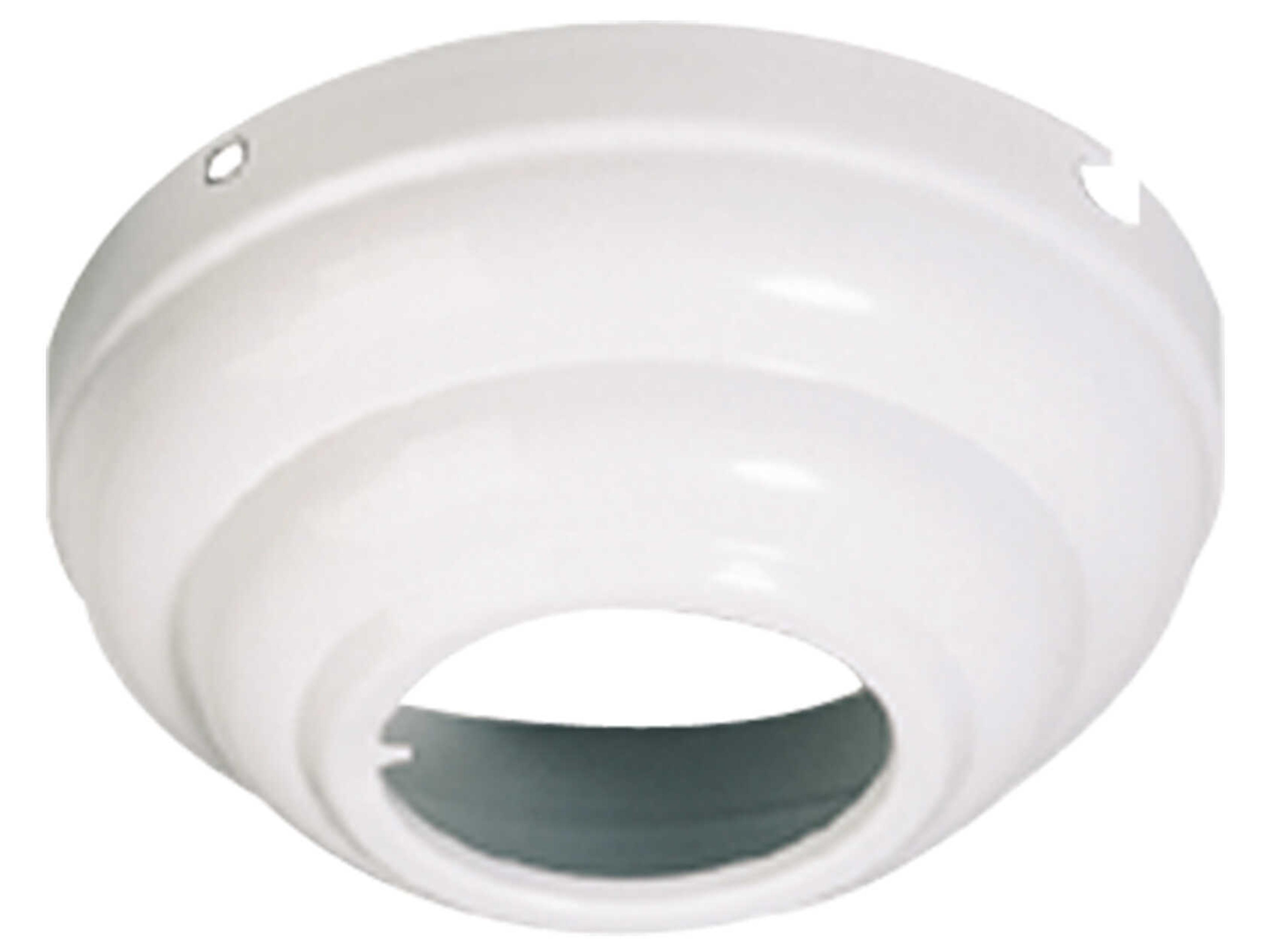 Visual Comfort Fan Universal Matte White Slope Ceiling Adapter