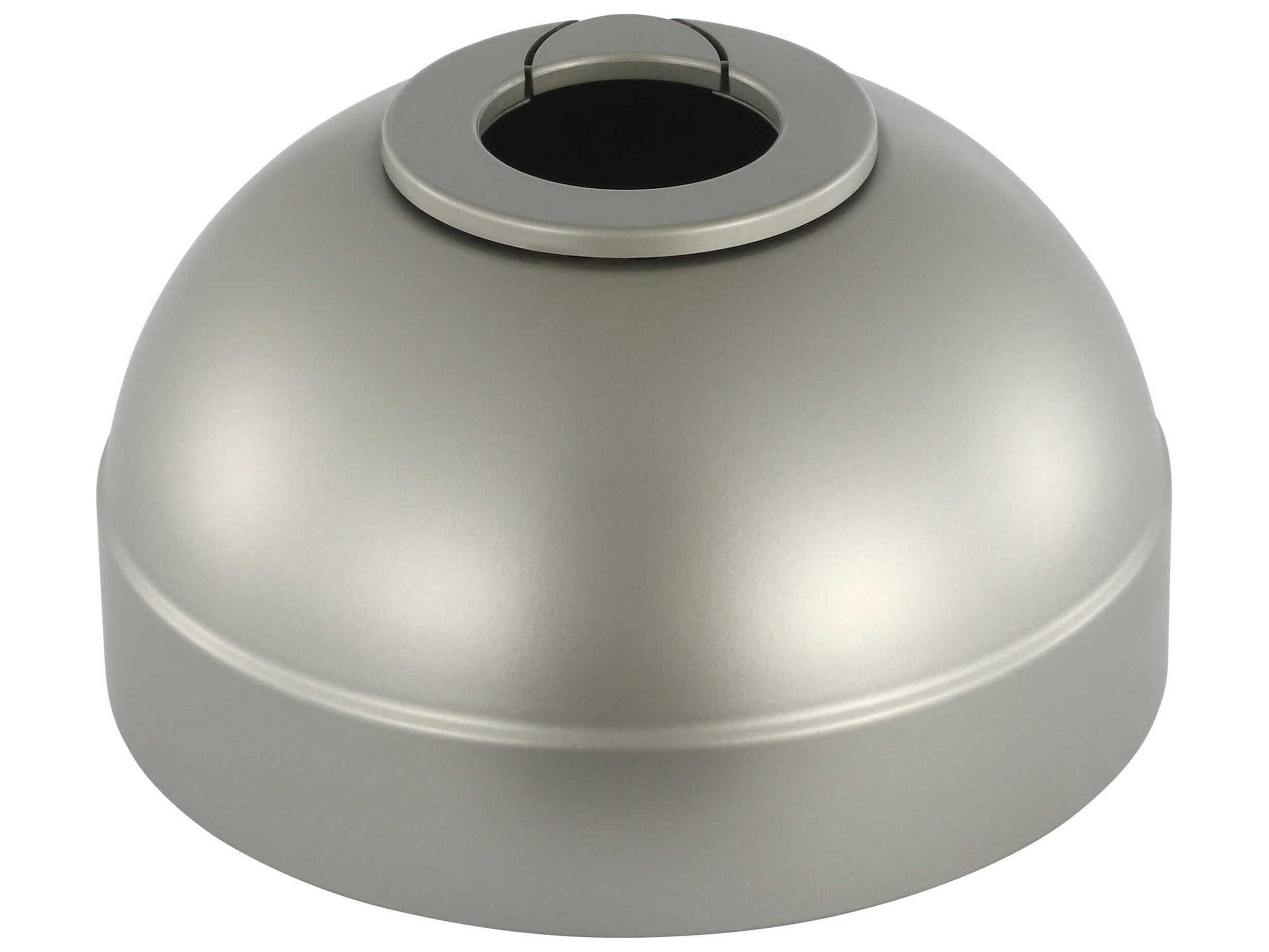 Visual Comfort Fan Universal Painted Brushed Steel Slope Ceiling Canopy Kit