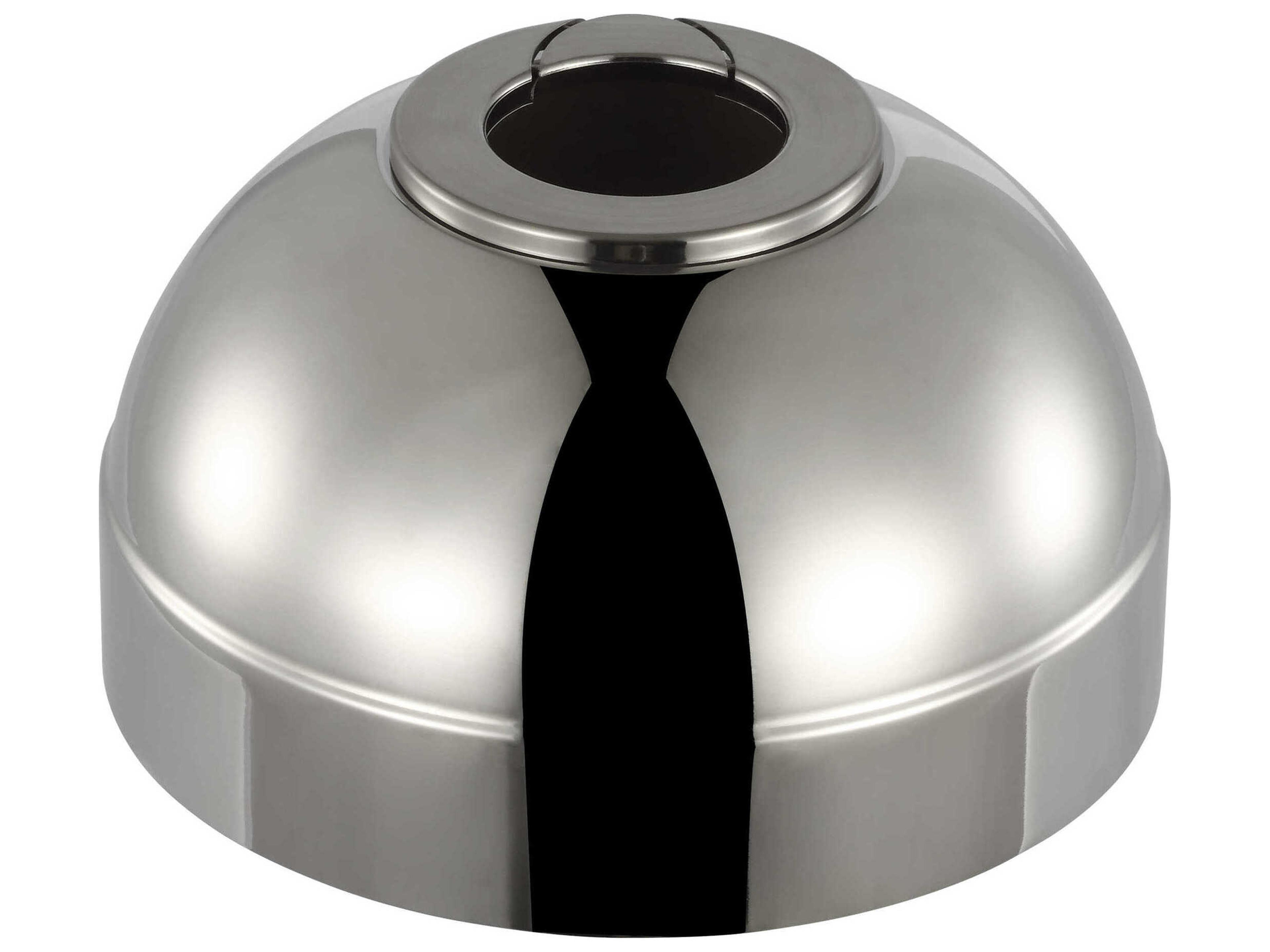 Visual Comfort Fan Universal Polished Nickel Slope Ceiling Canopy Kit