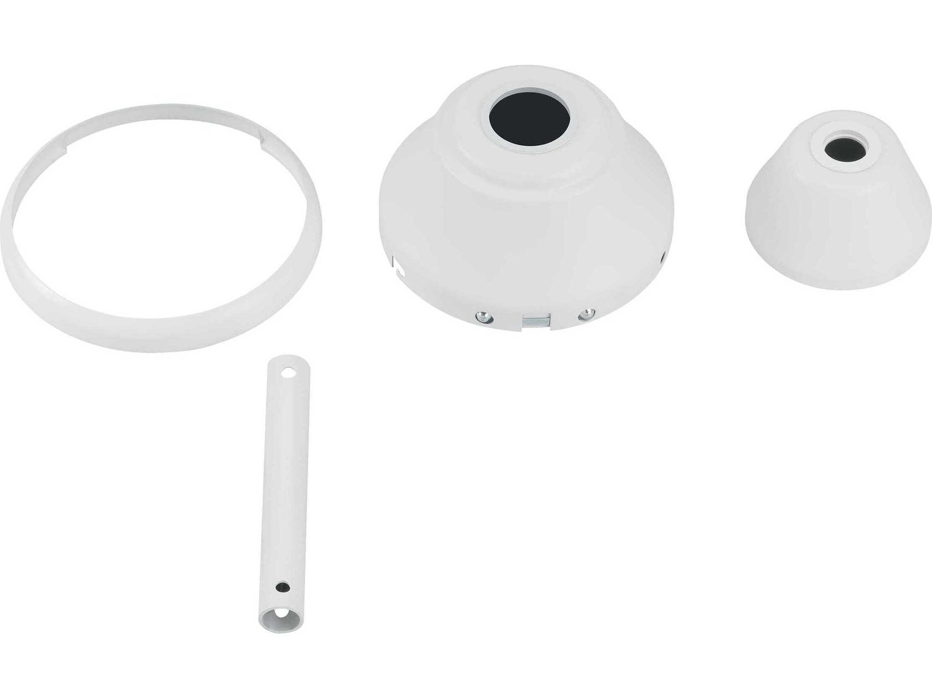 Visual Comfort Fan Maverick Matte White Custom Finish Kit