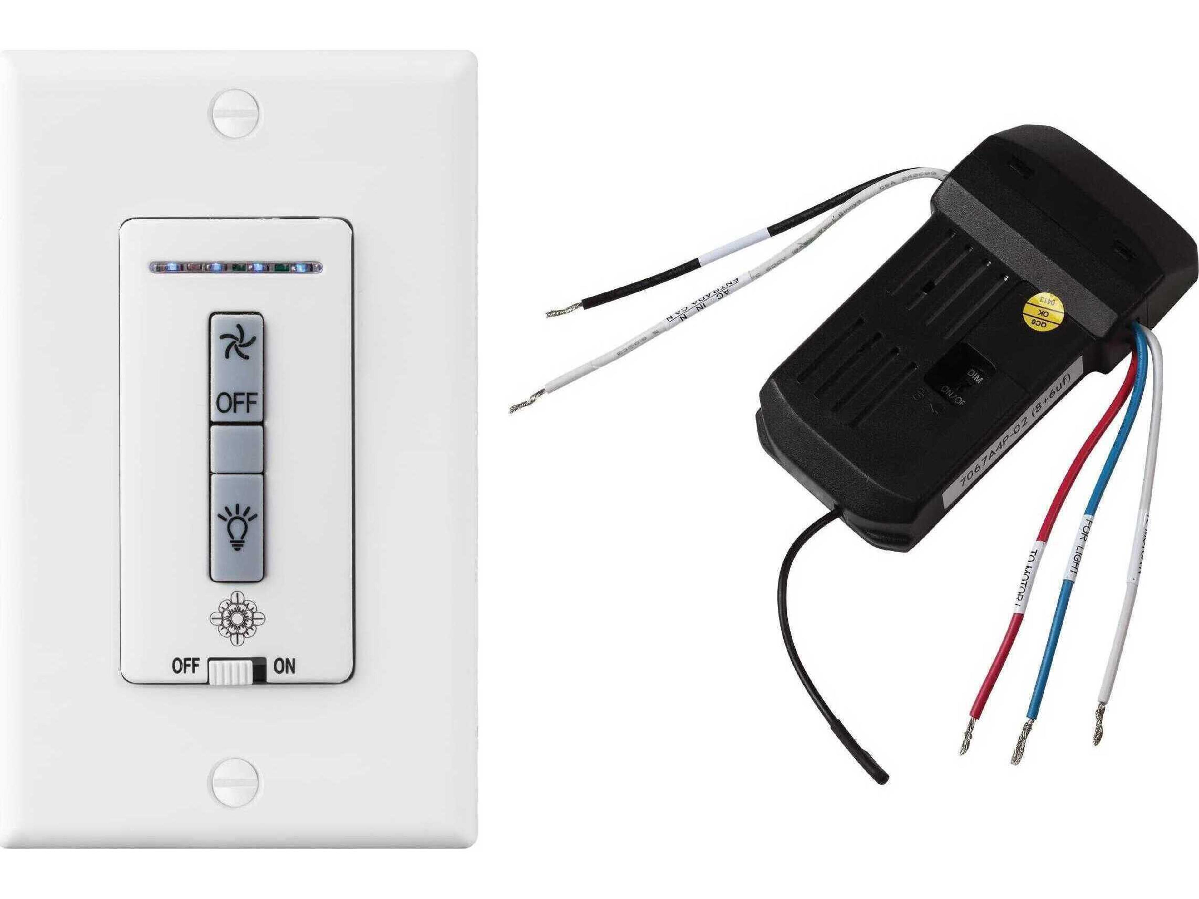 Visual Comfort Fan Neo Hardwired Wall Control Transmitter/Receiver