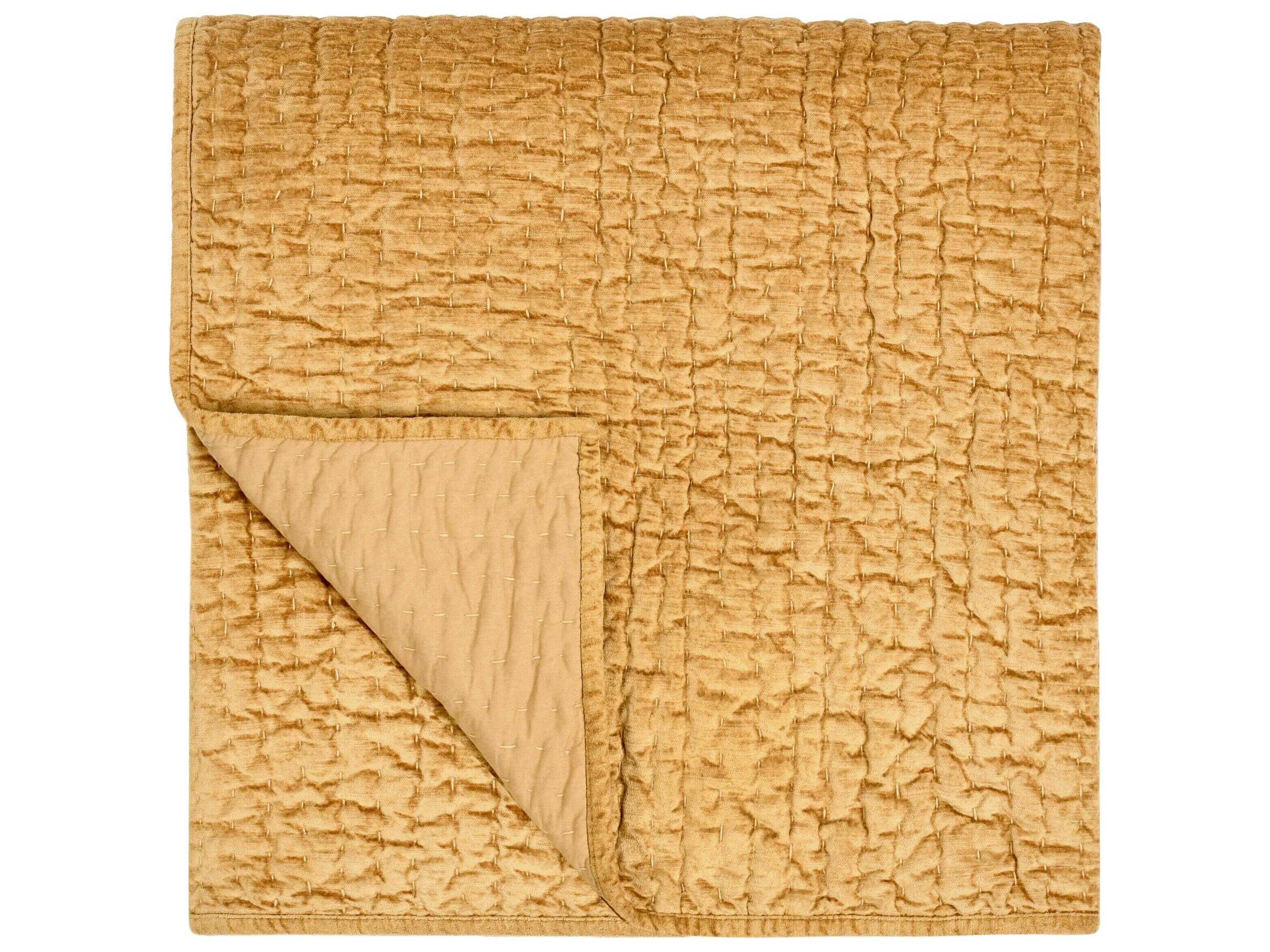Villa by Classic Home Bari Gold Quilt
