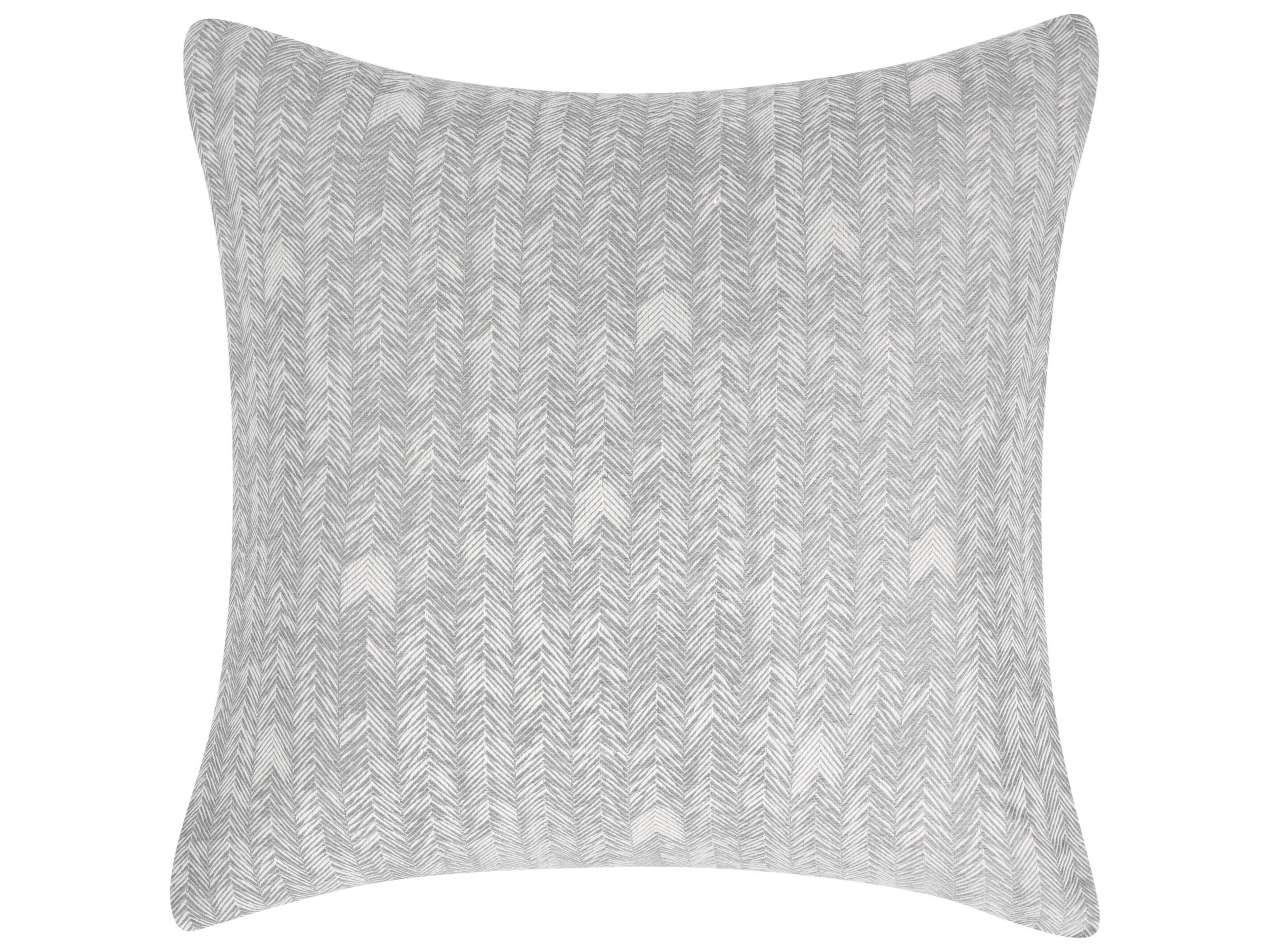 Villa by Classic Home Lana Gray Embroidered Sham