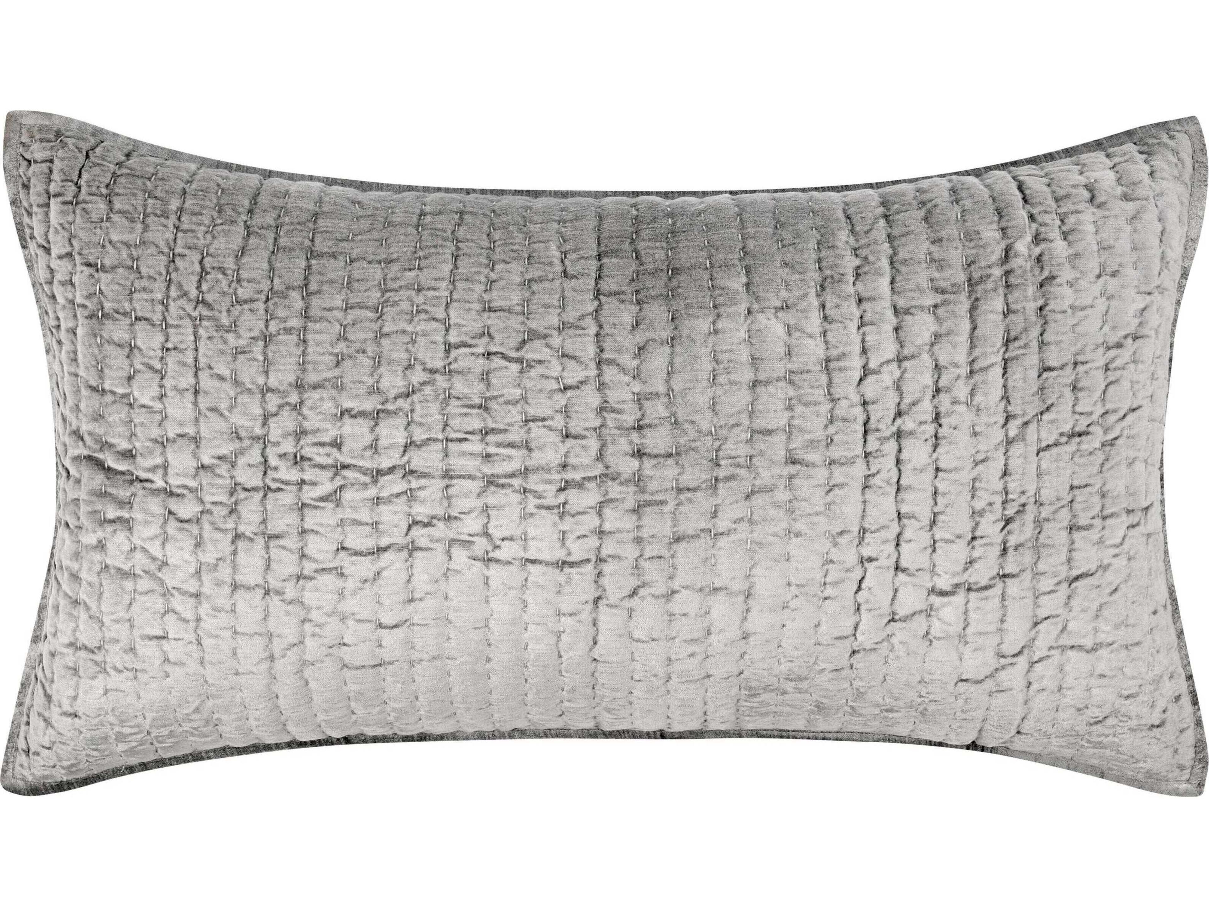 Villa by Classic Home Bari Gray King Sham