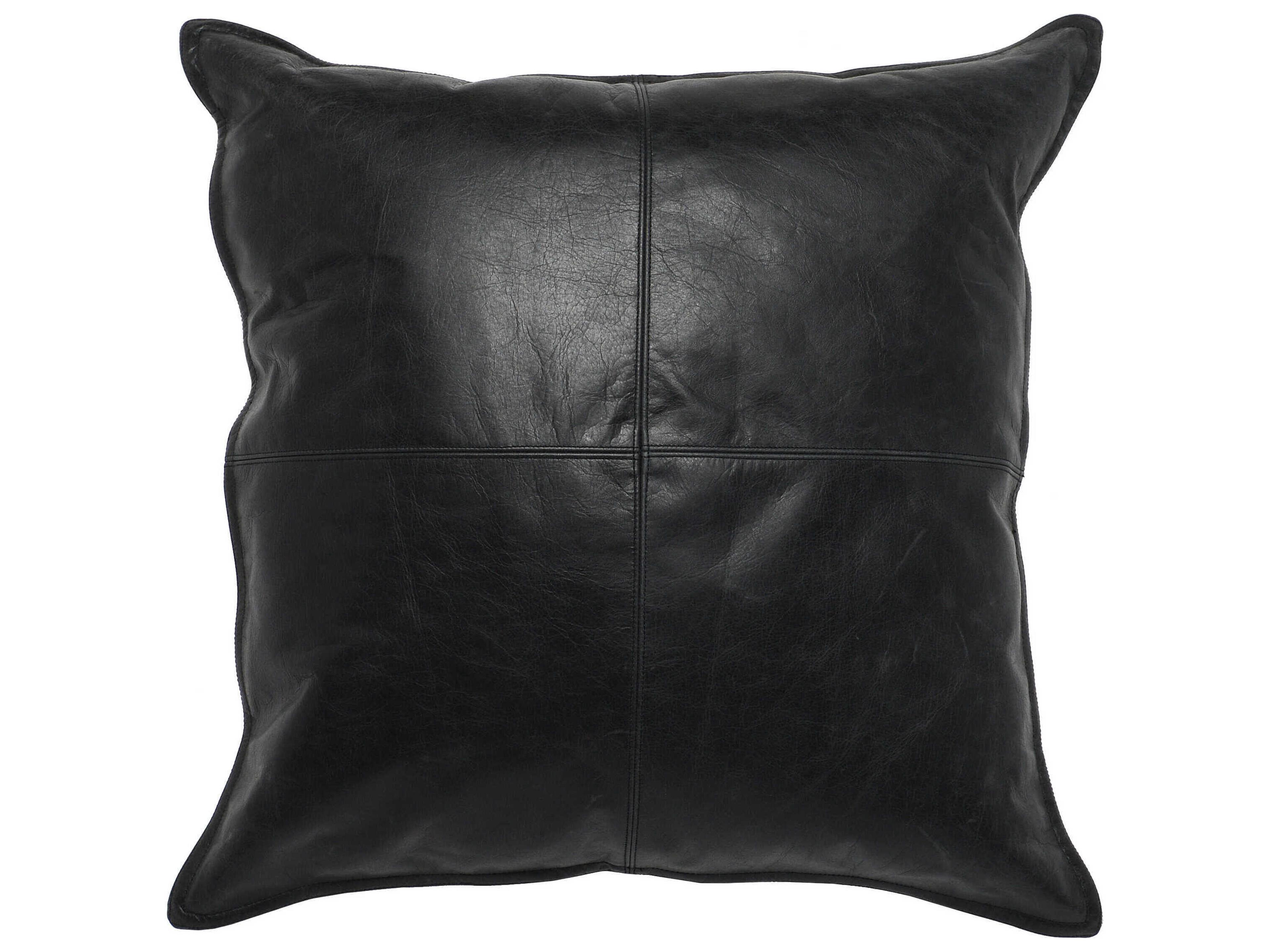 Villa by Classic Home Cheyenne Black Throw Pillow