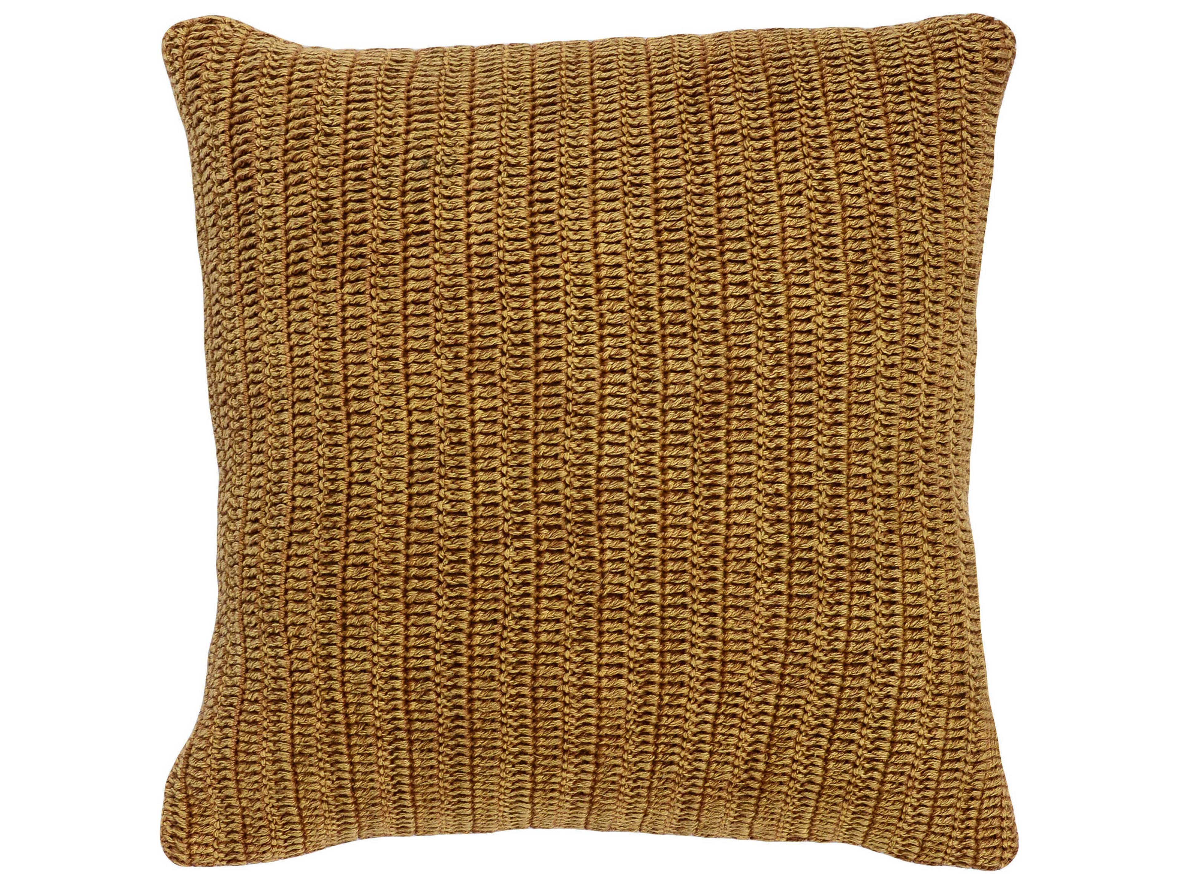 Villa by Classic Home Marcie Honey Throw Pillow
