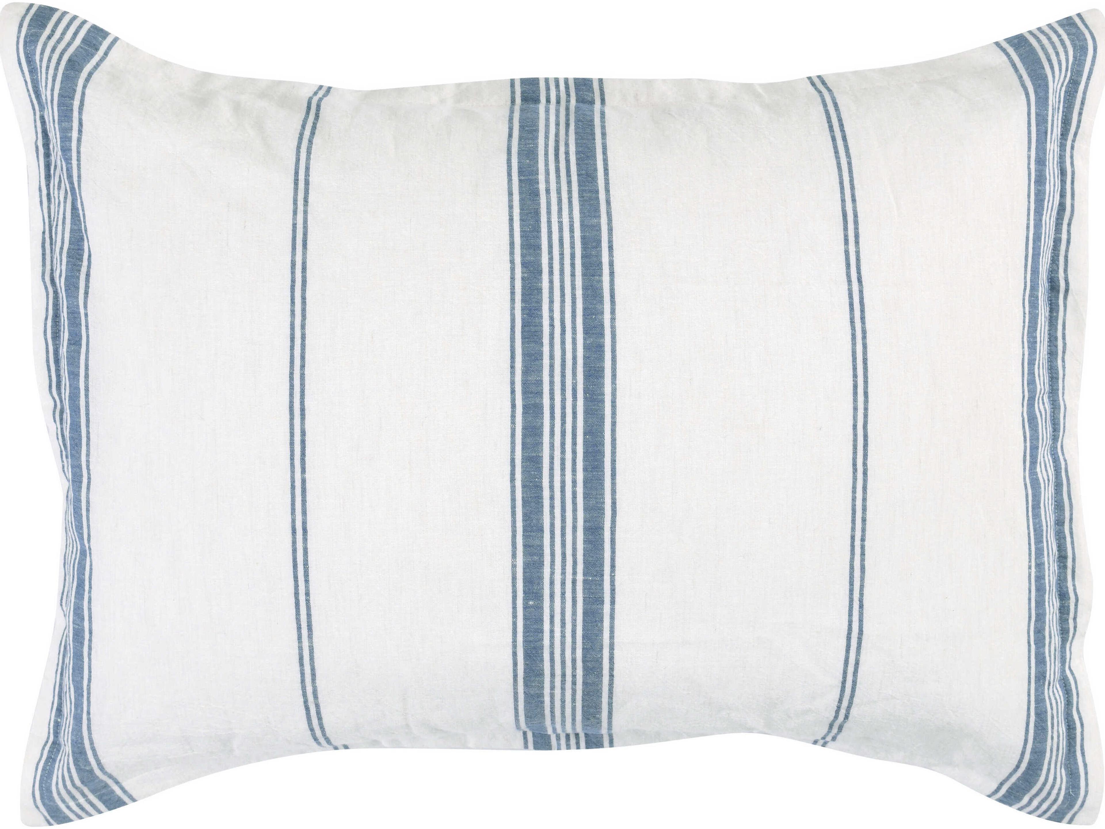 Villa by Classic Home Jayson Blue Stripe Standard Sham