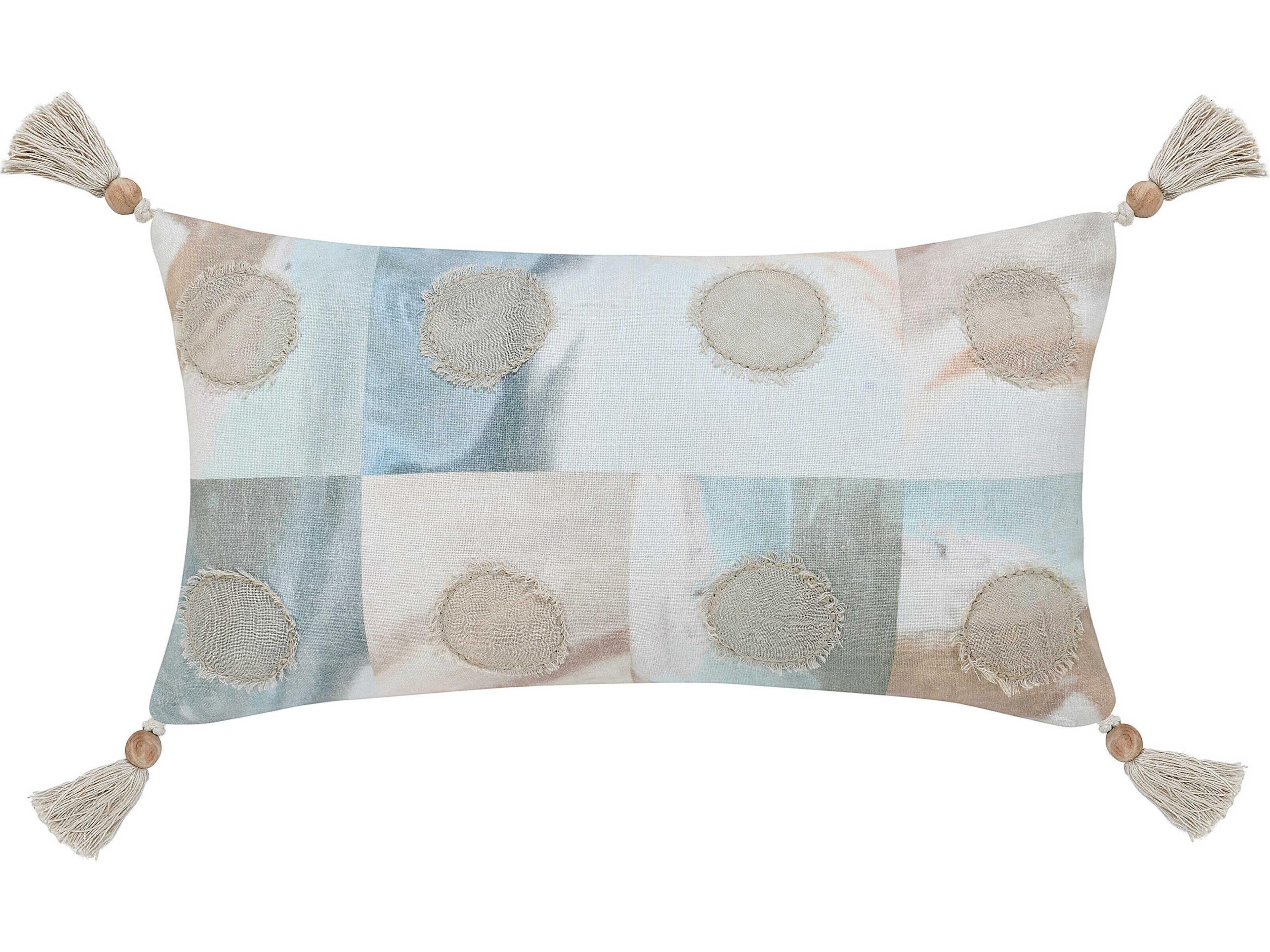 Villa by Classic Home Yama Multi-Color Throw Pillow